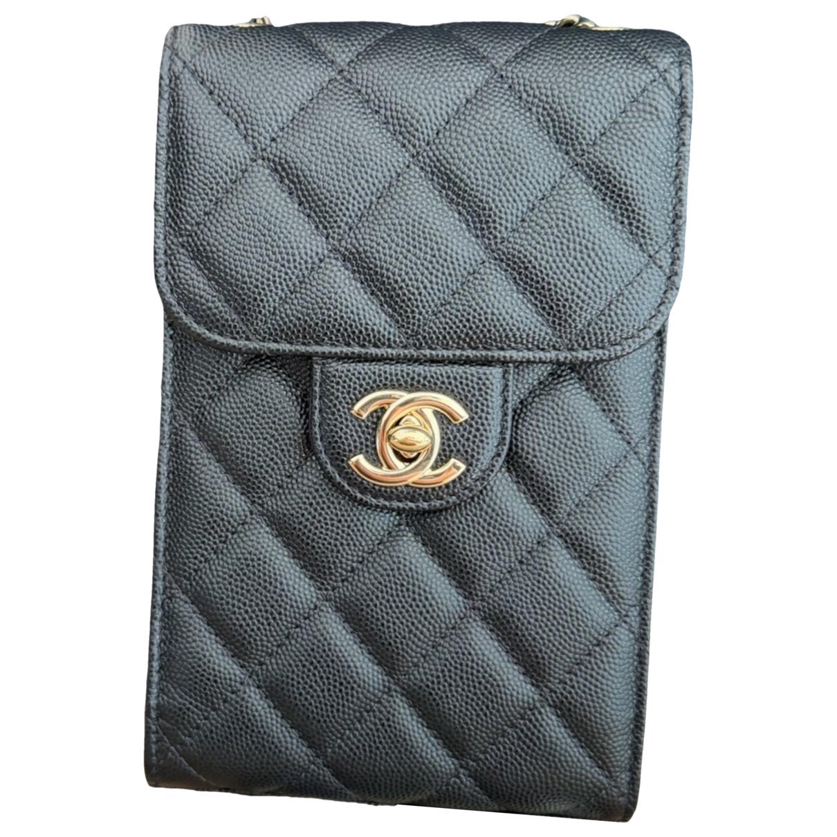 Trendy CC Vanity leather handbag