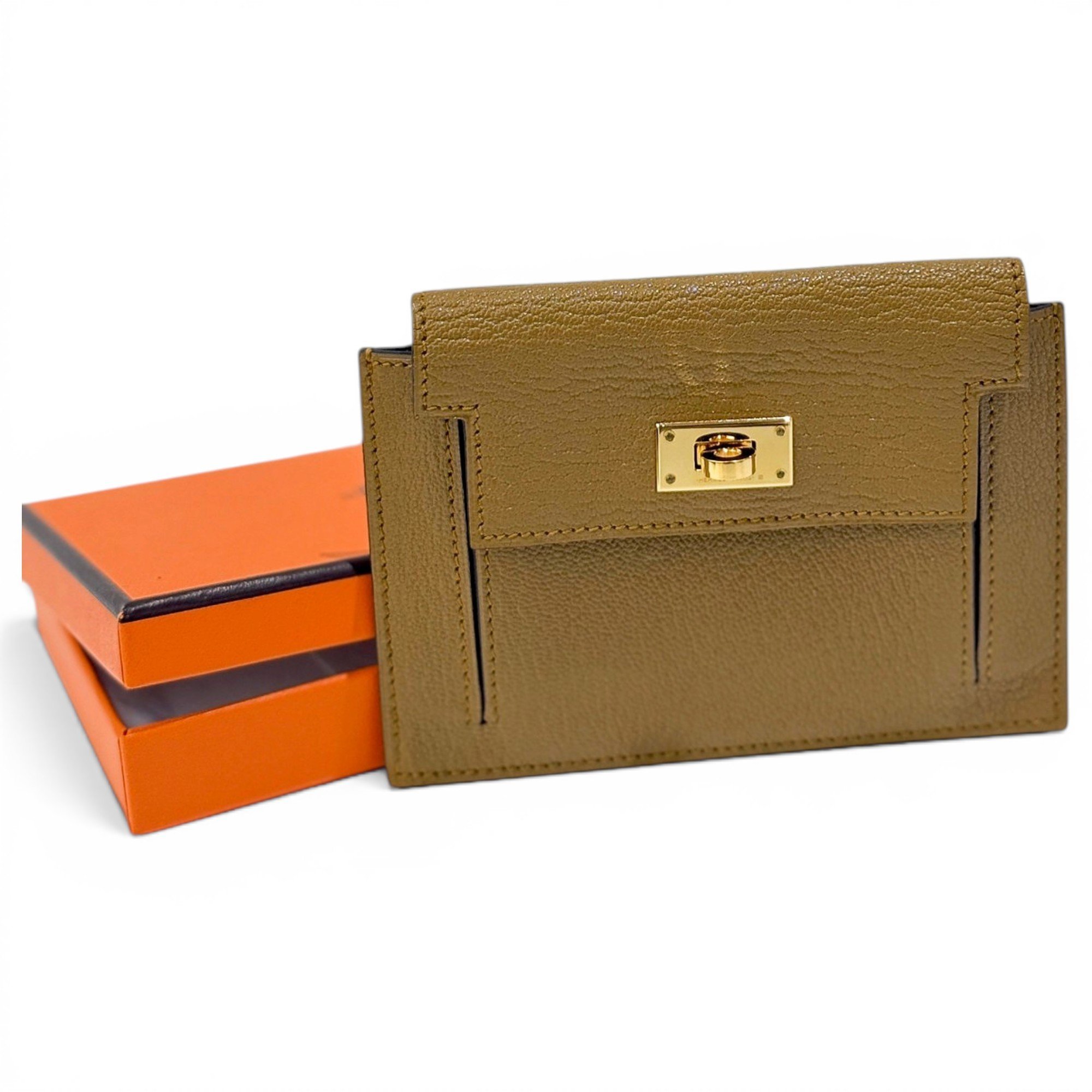 Kelly Pocket To Go leather clutch bag