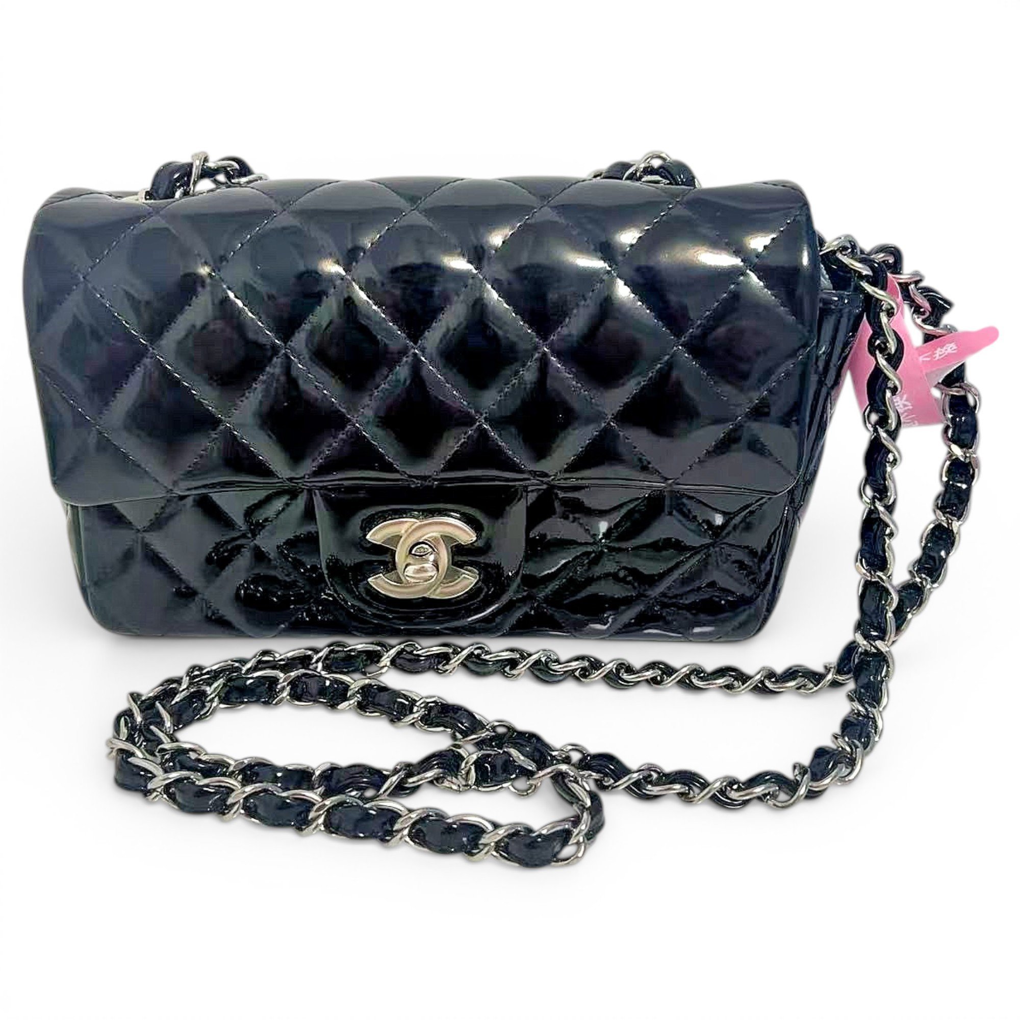 Timeless/Classique patent leather handbag
