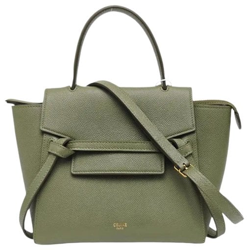Celine Belt leather handbag