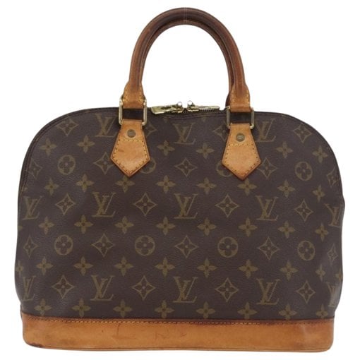 Alma leather handbag