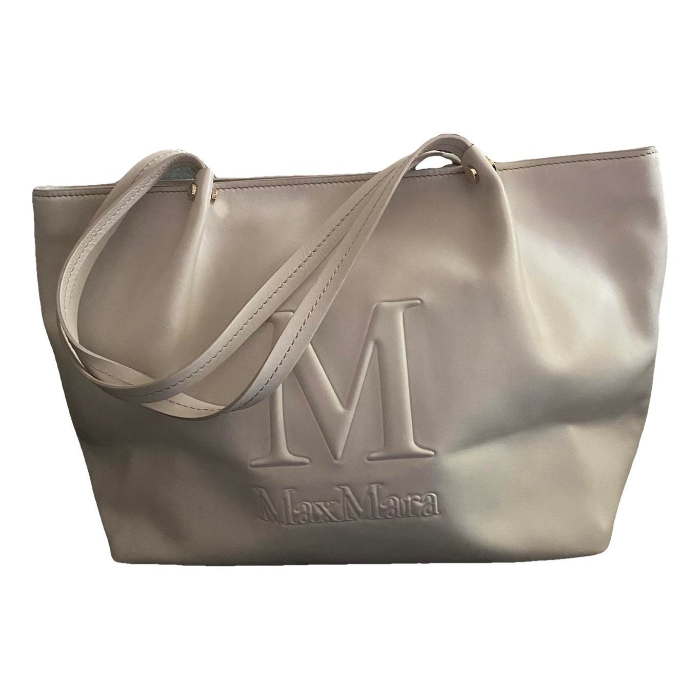 Leather tote