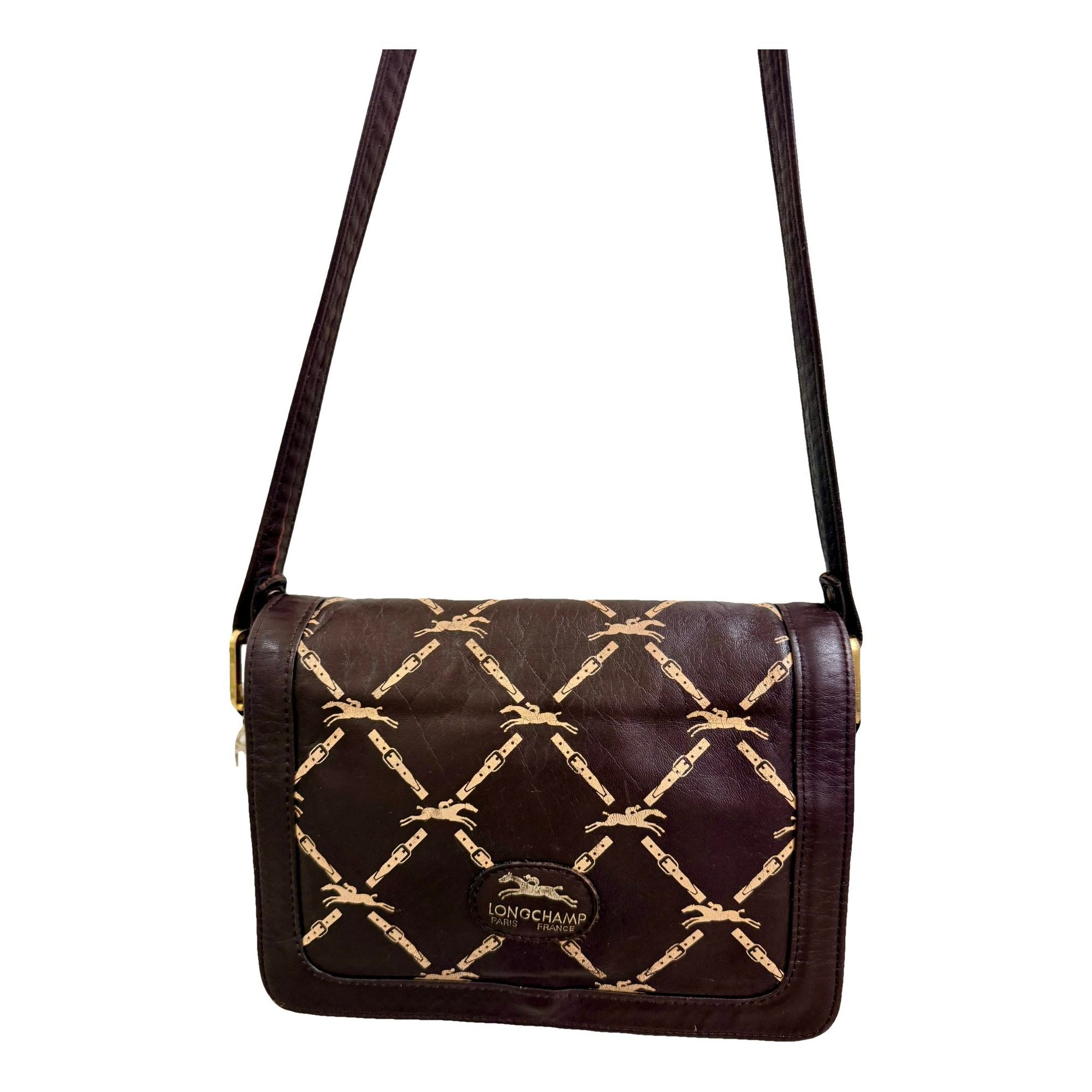 Leather crossbody bag