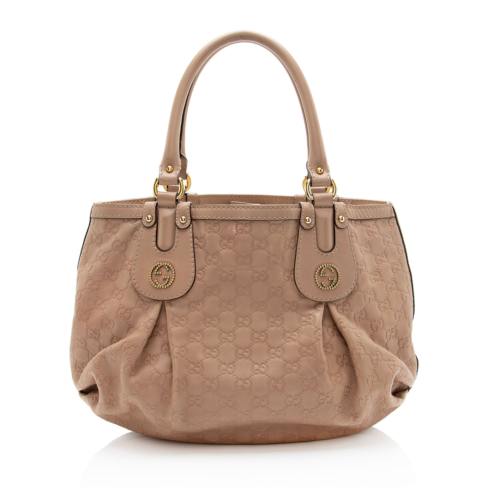 Leather tote