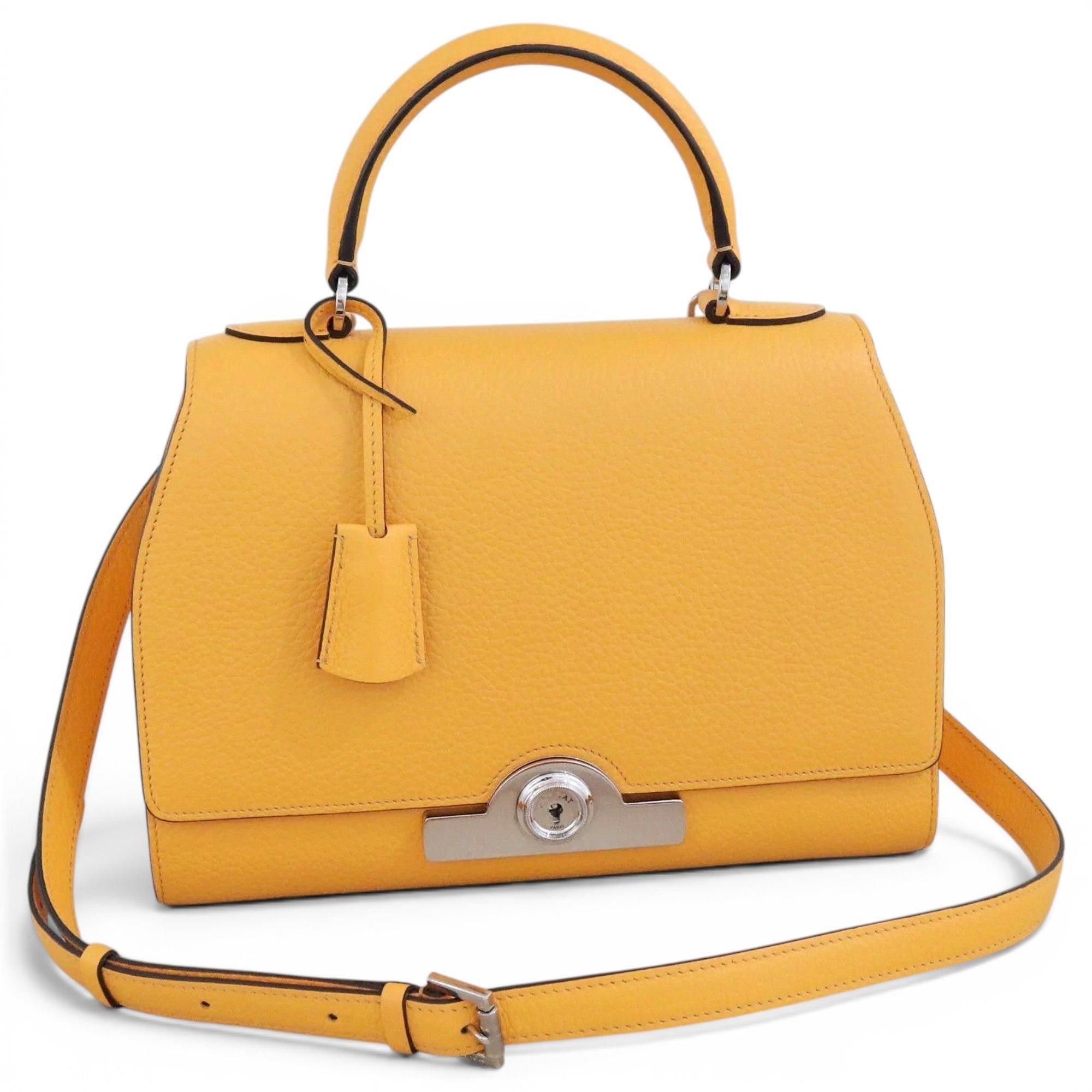 Leather satchel