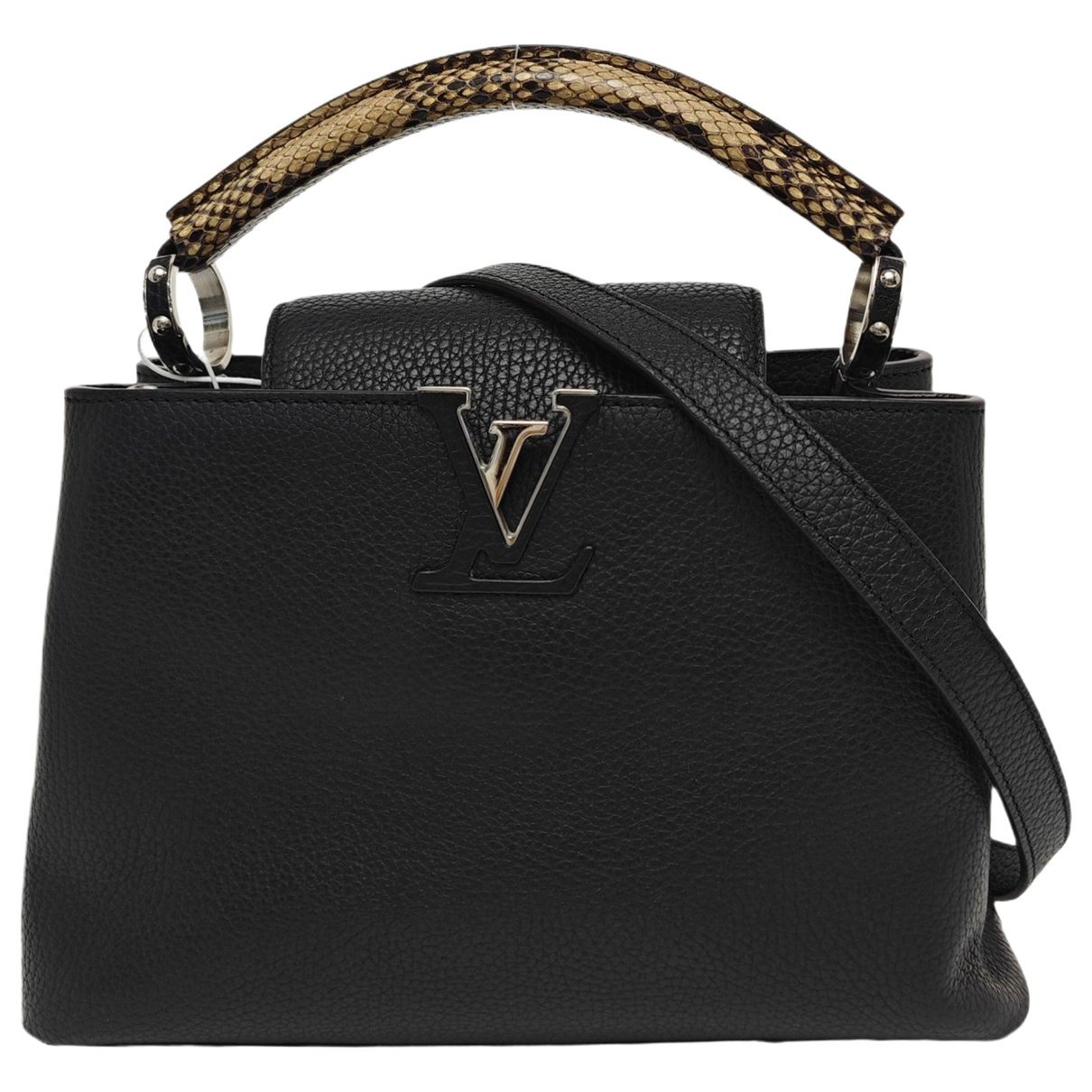 Capucines leather handbag