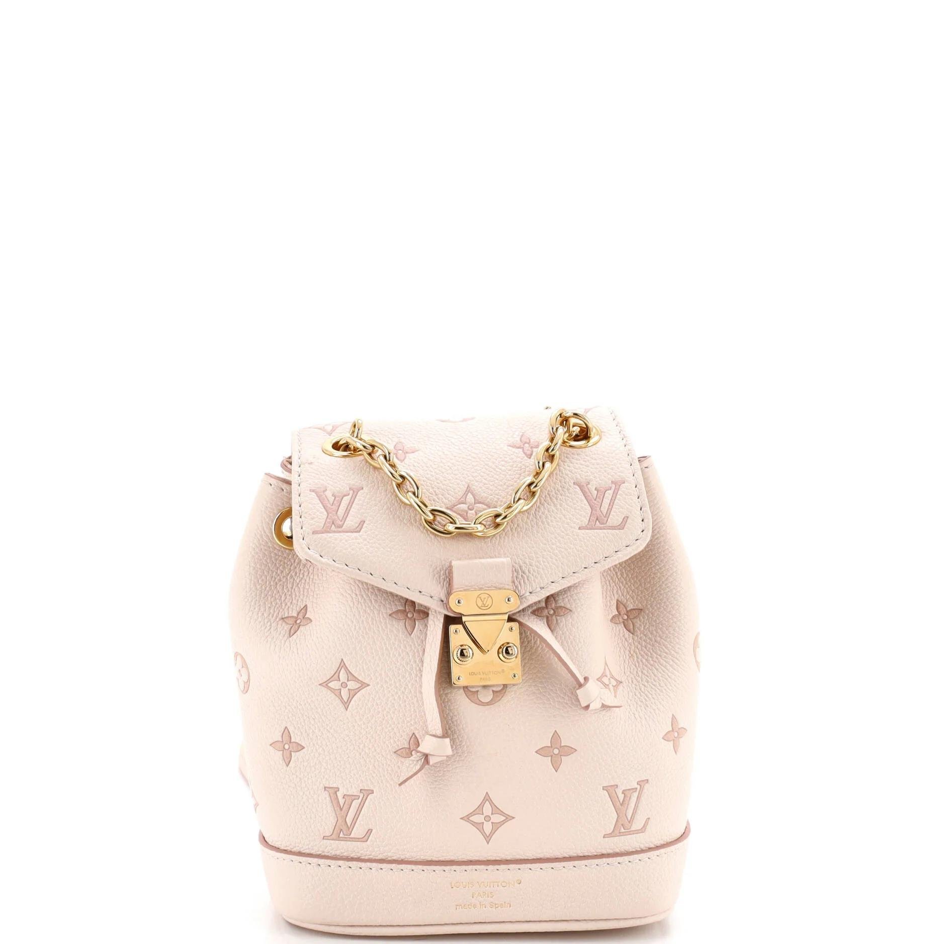 Leather backpack