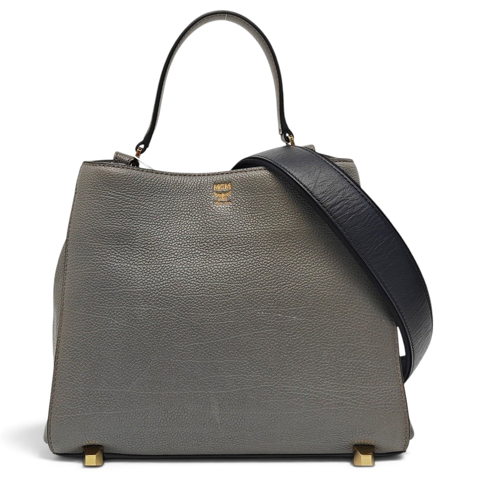 Leather handbag