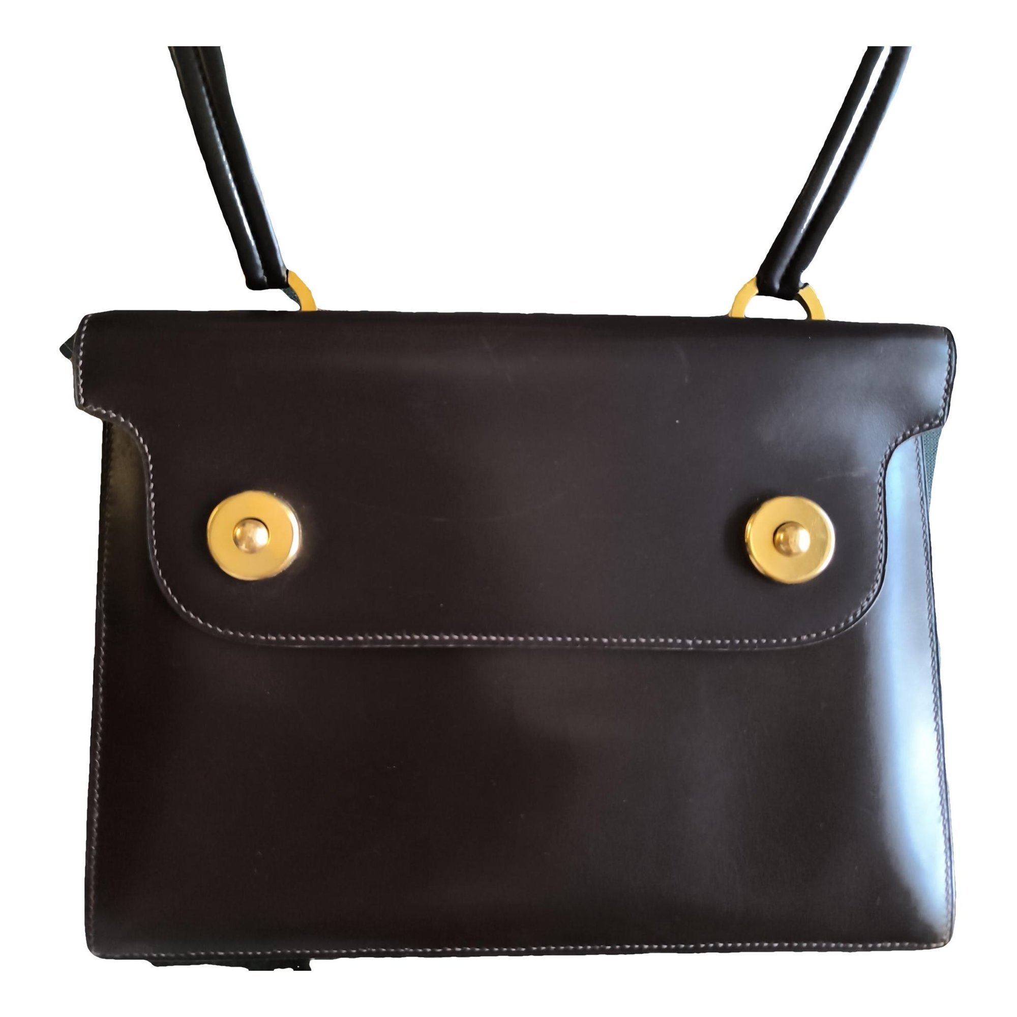 Piano leather handbag