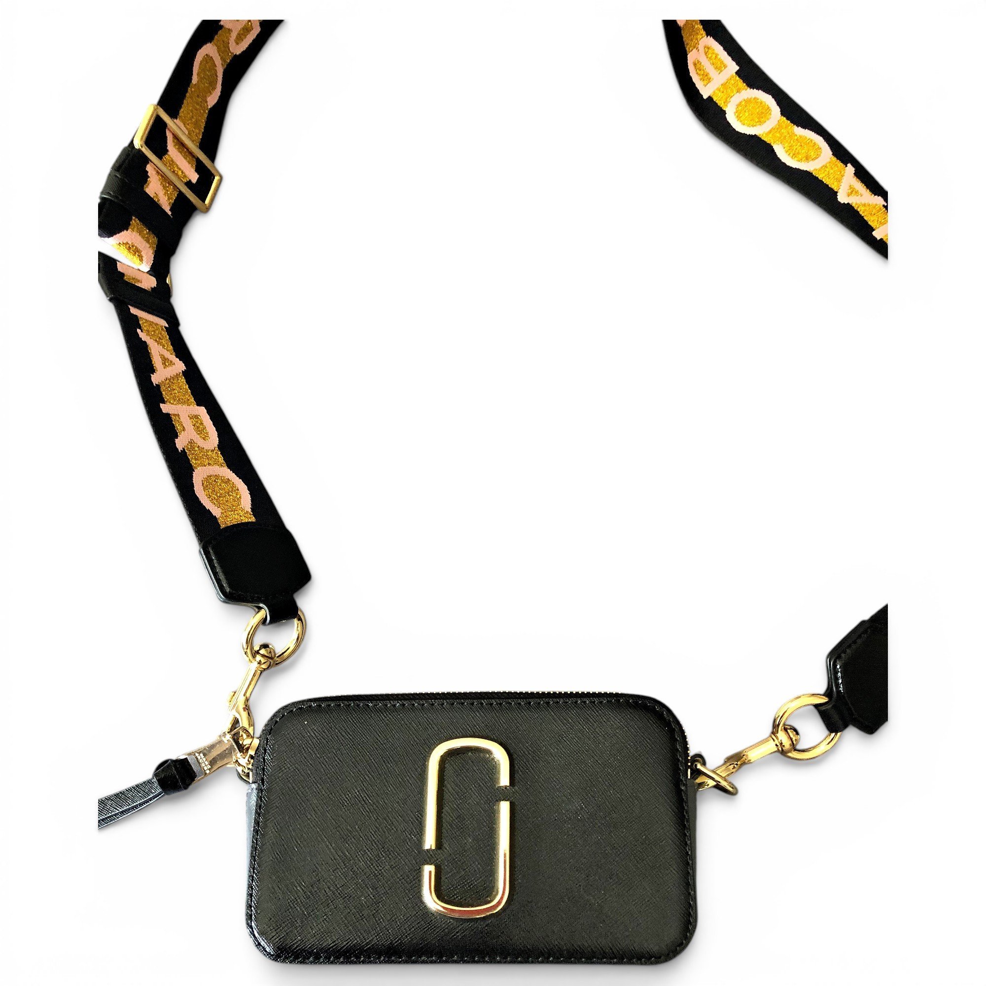 Snapshot leather crossbody bag