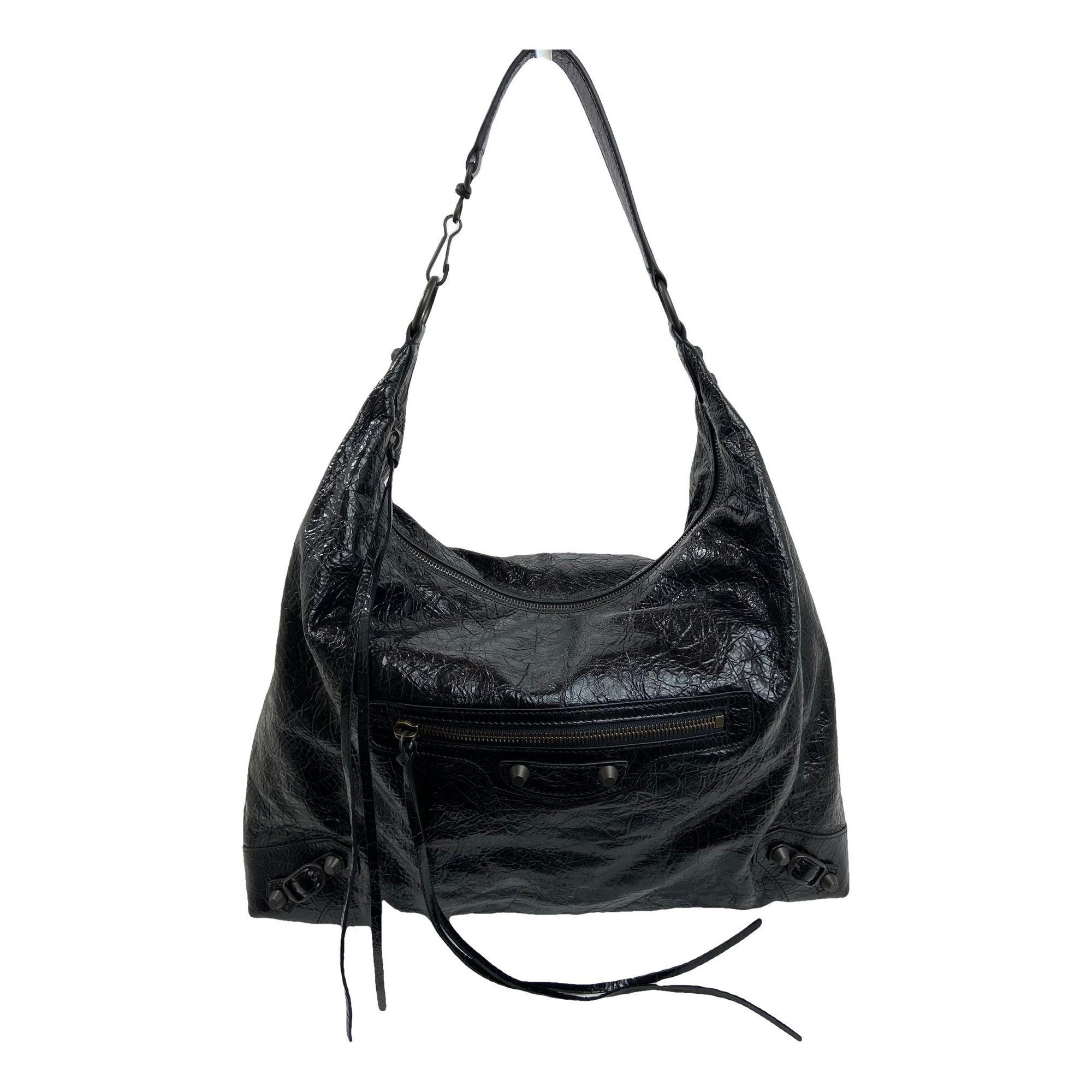 Leather handbag
