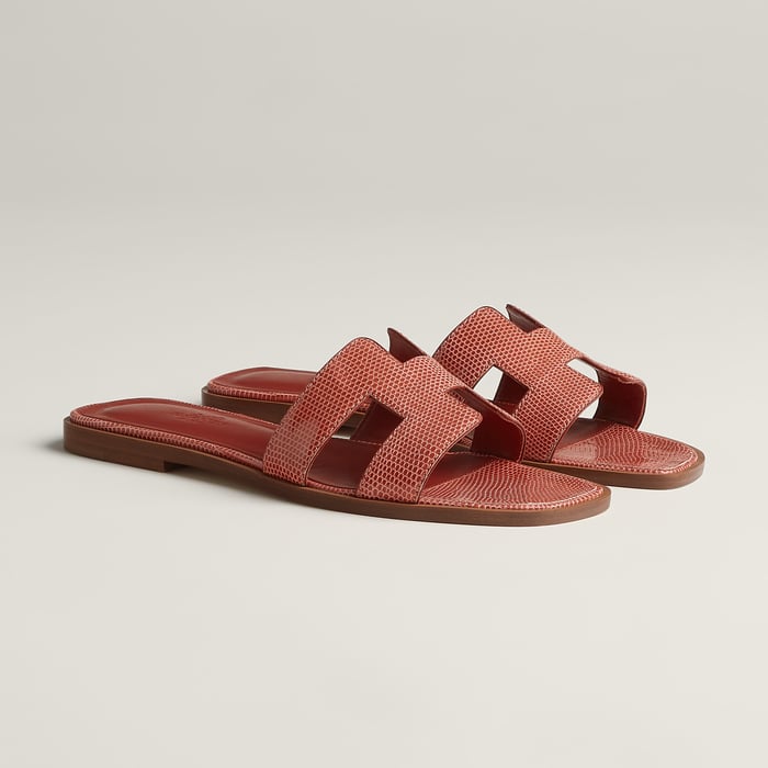 Orange Brûlée Oran Sandal