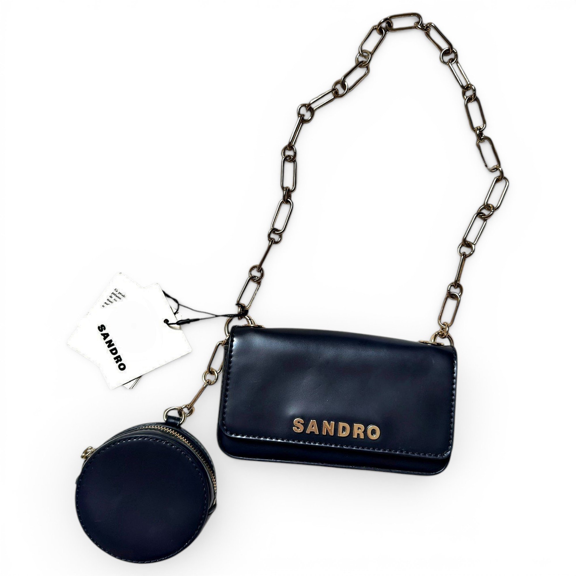 Leather mini bag