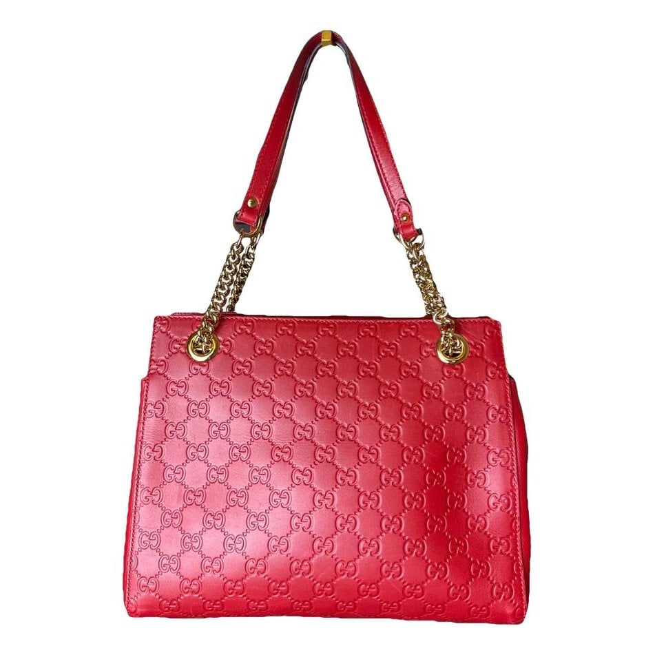 GG Running leather bag