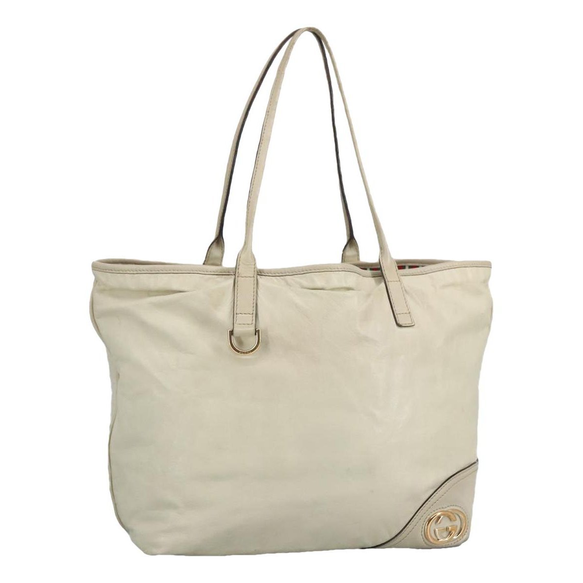 Leather tote