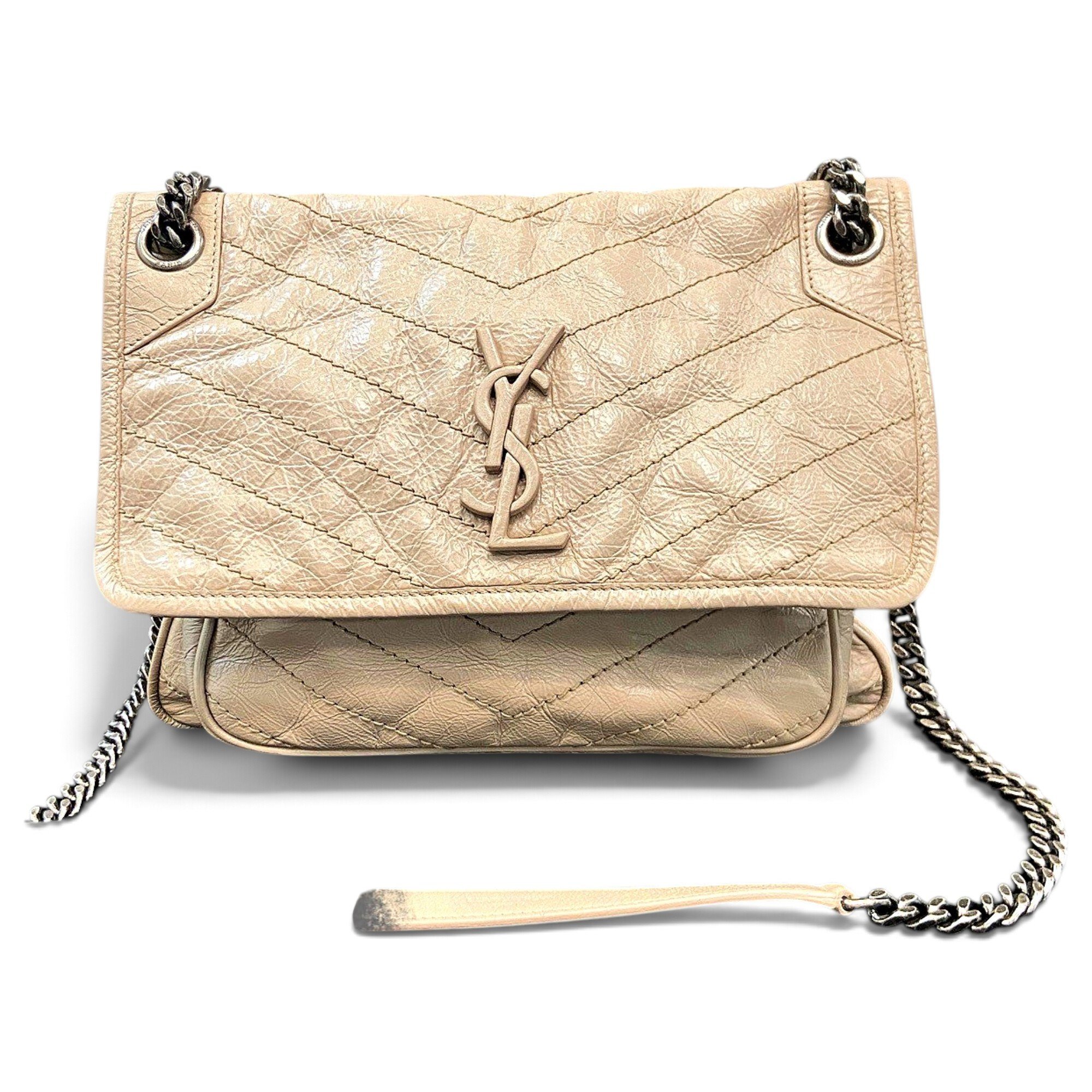 Niki leather crossbody bag