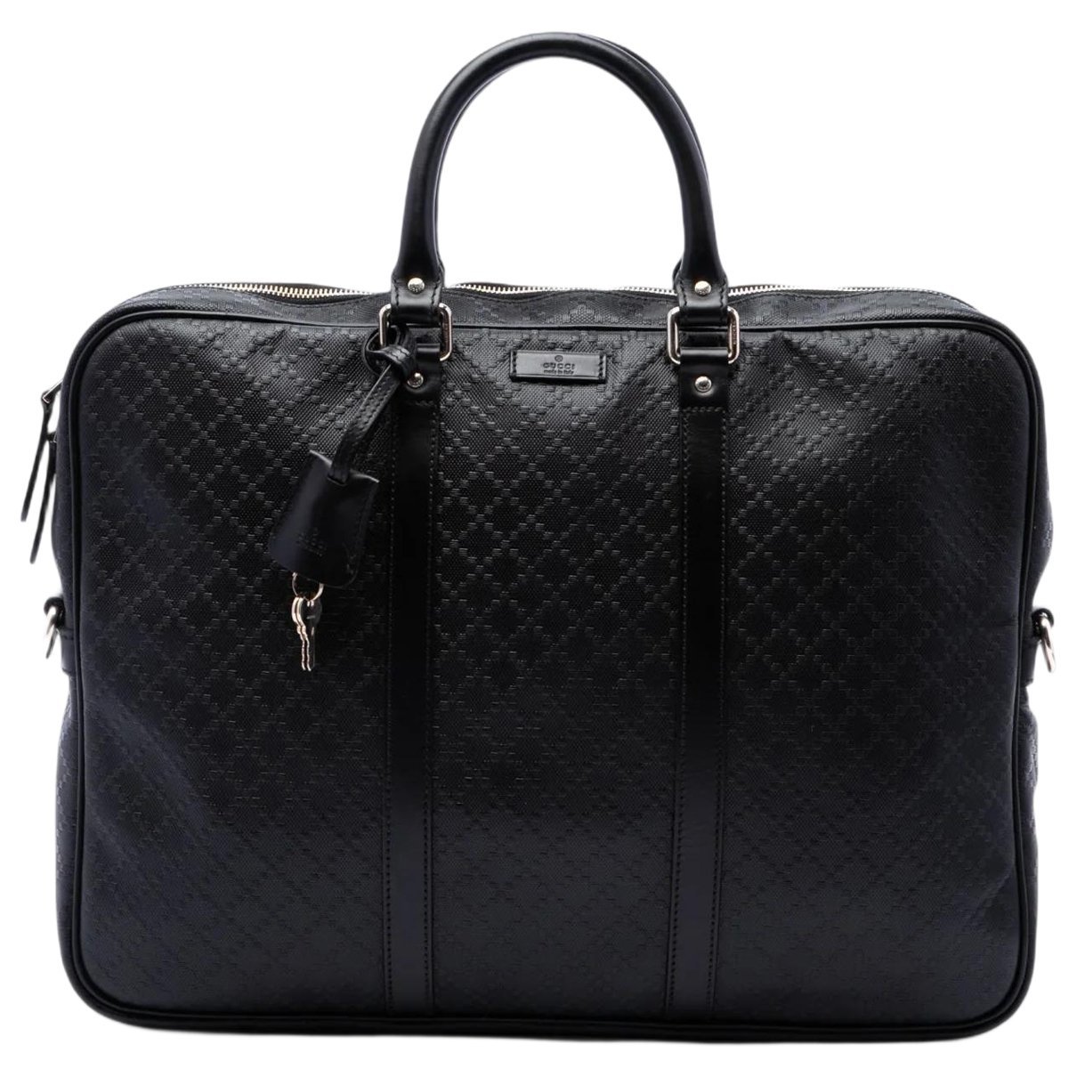 Gucci B leather bag