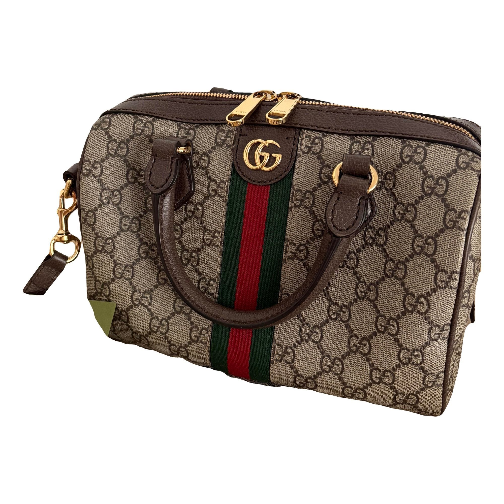 Ophidia Boston cloth handbag