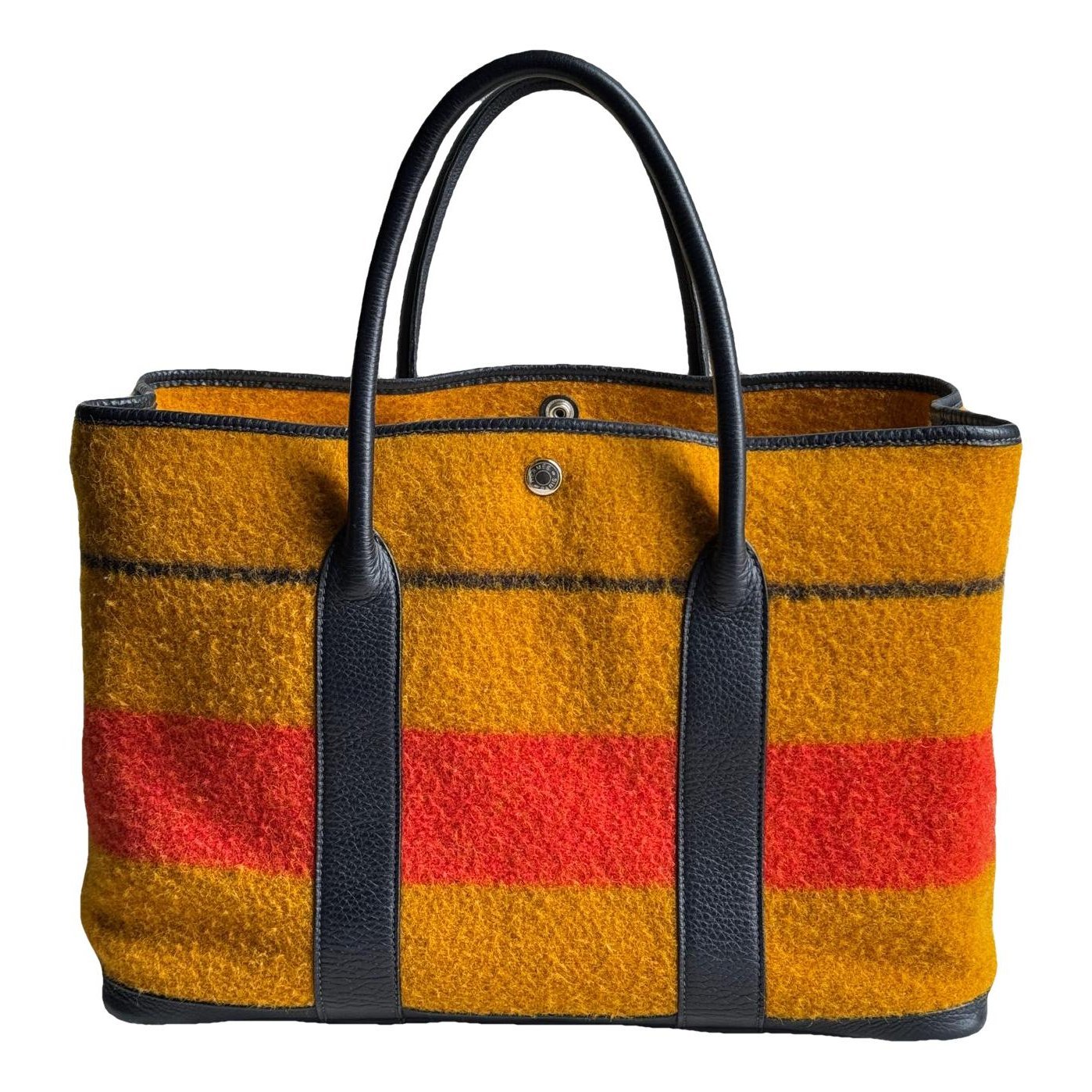 Garden Party tweed tote
