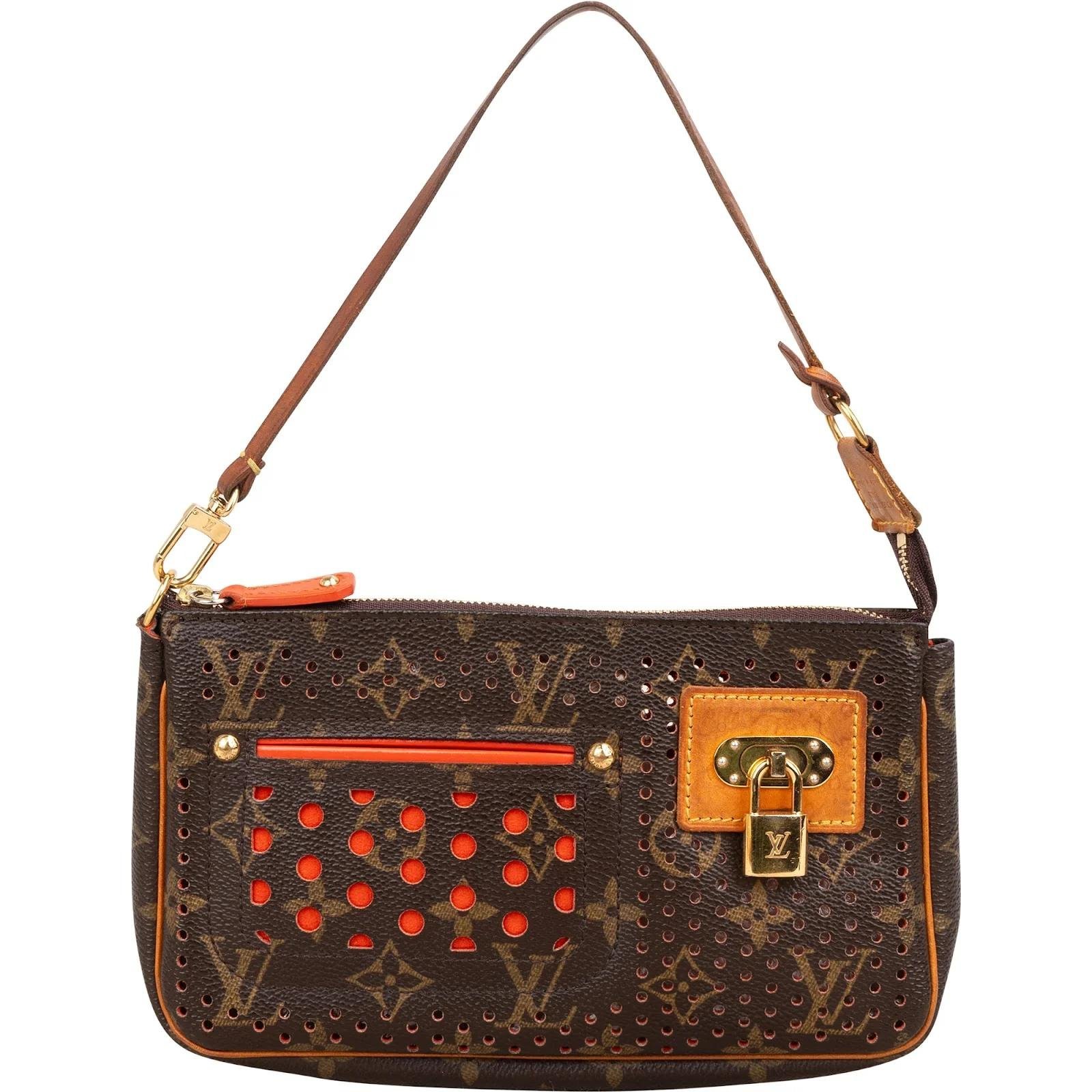 Pochette Accessoire leather handbag