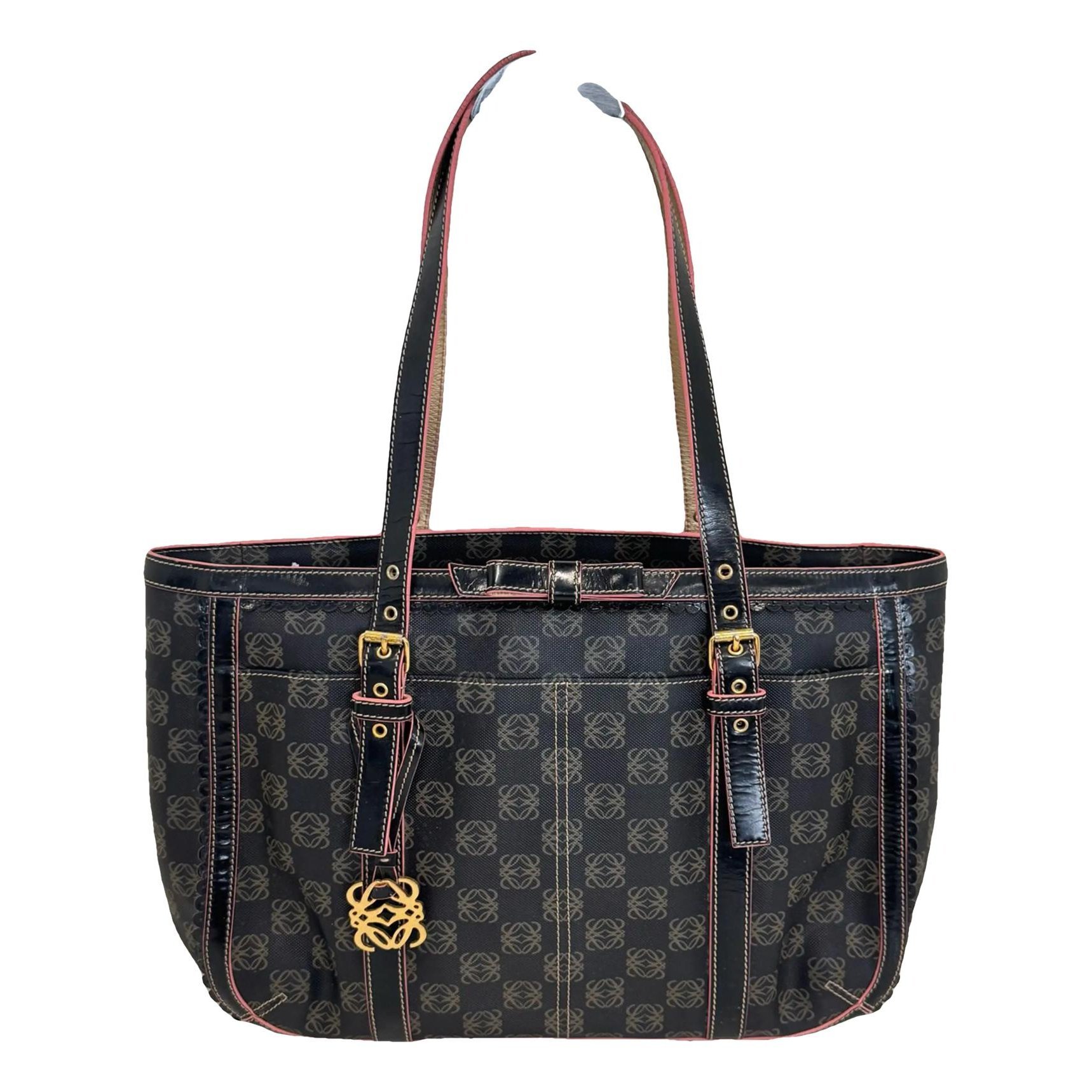 T Shopper vinyl handbag