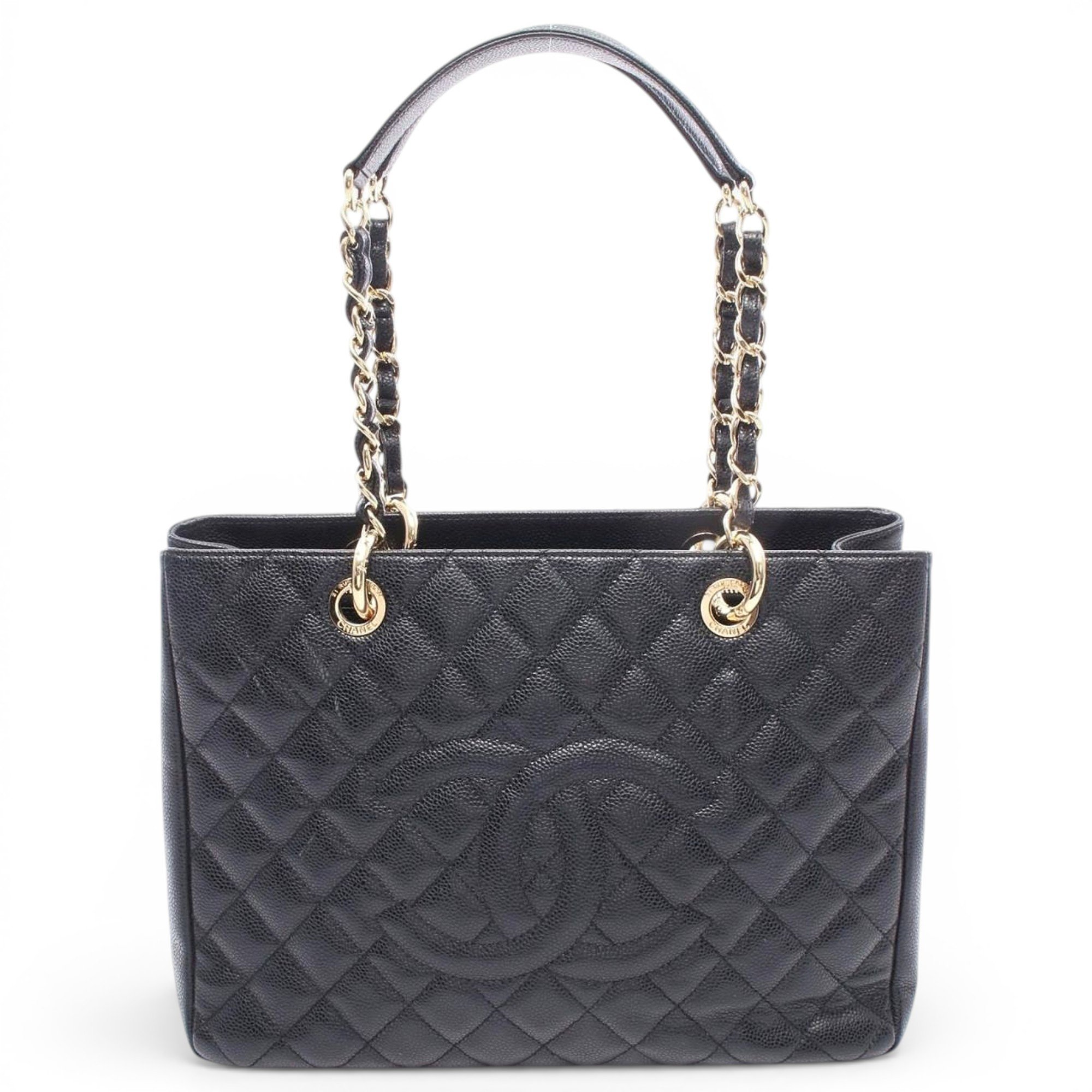 Grand shopping leather tote