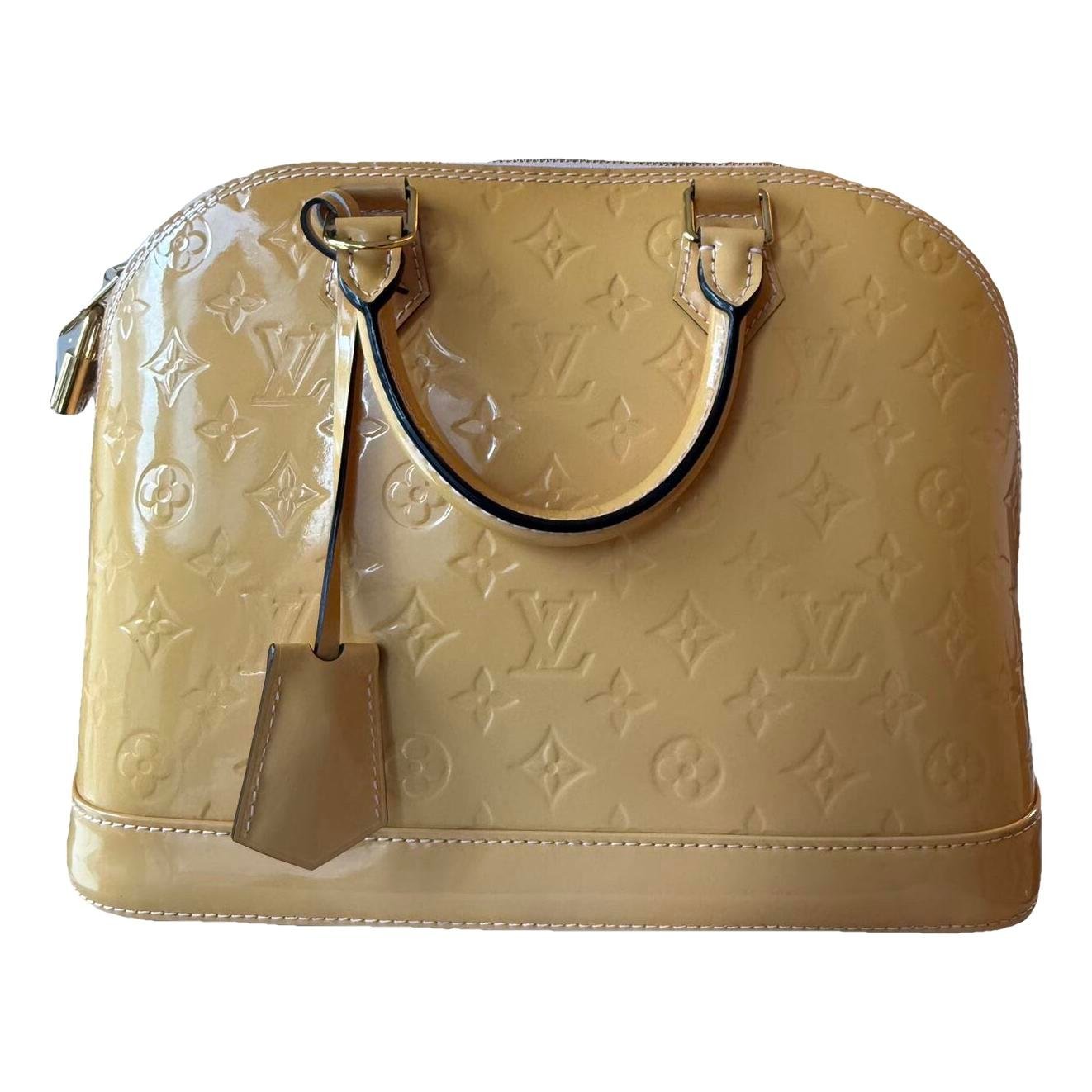 Alma leather handbag