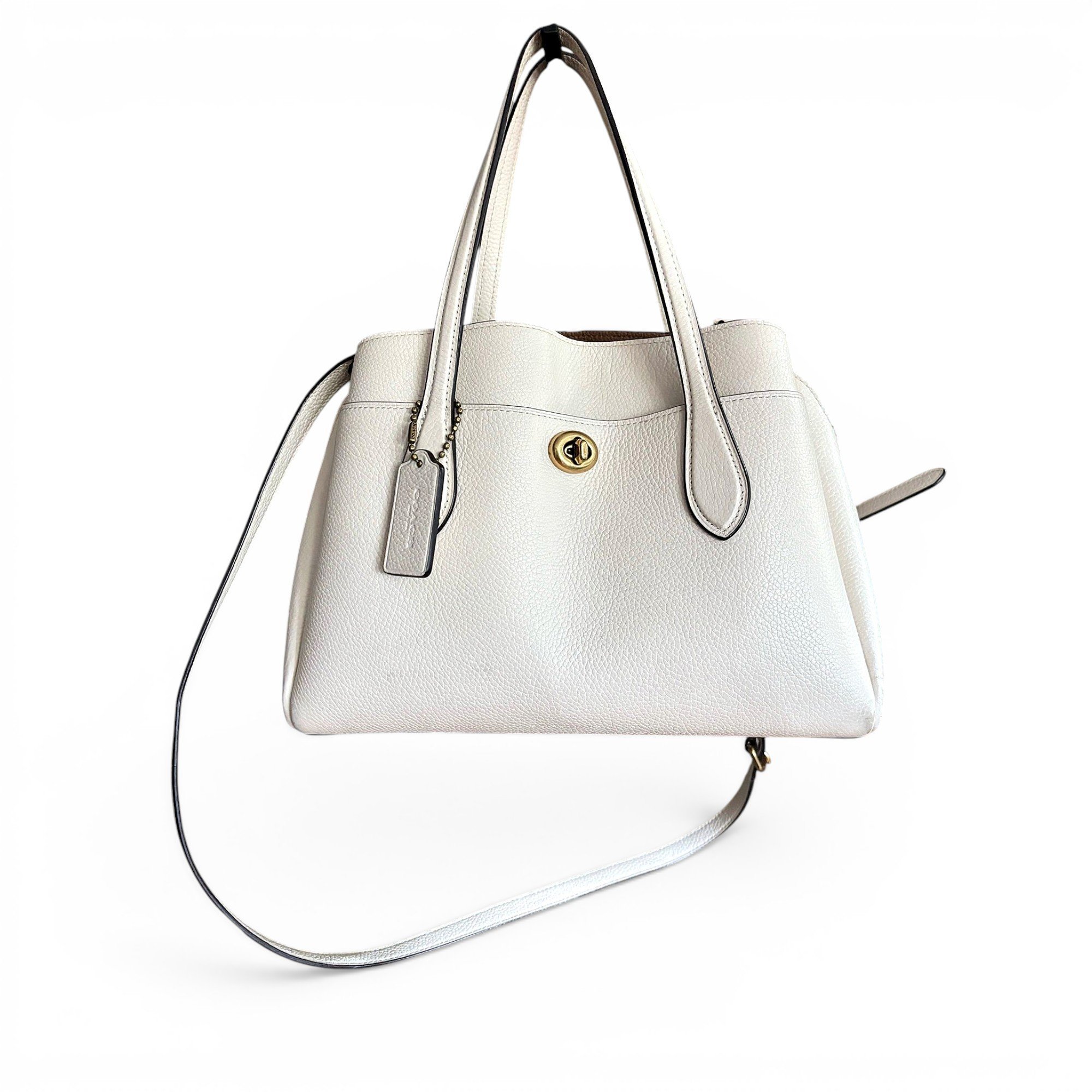 Leather crossbody bag