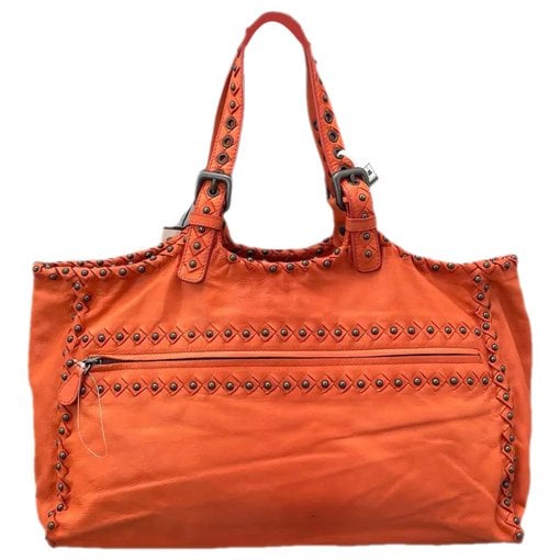 Leather handbag