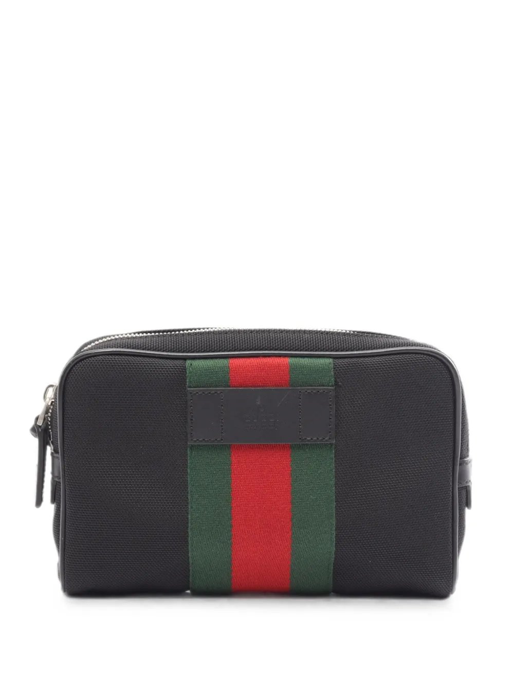 2010s Web stripe belt bag