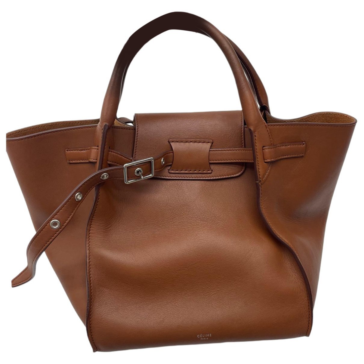 Big Bag leather handbag