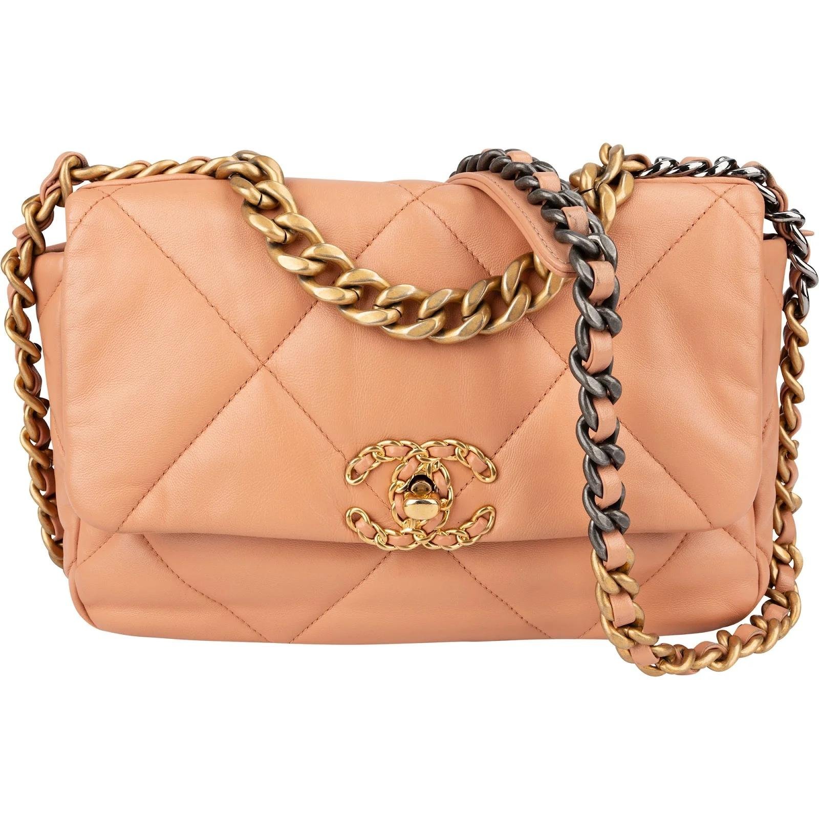 Chanel 19 leather handbag