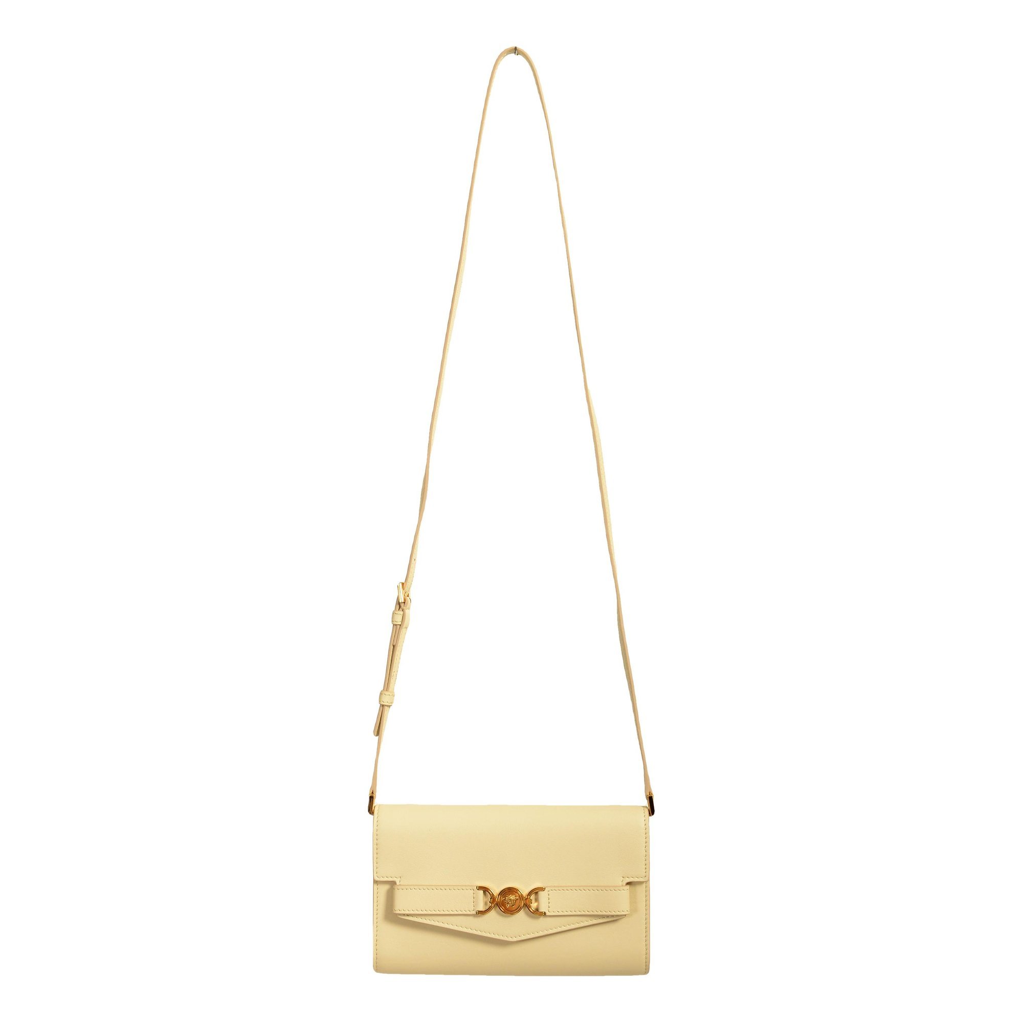 Versace La Medusa leather clutch bag