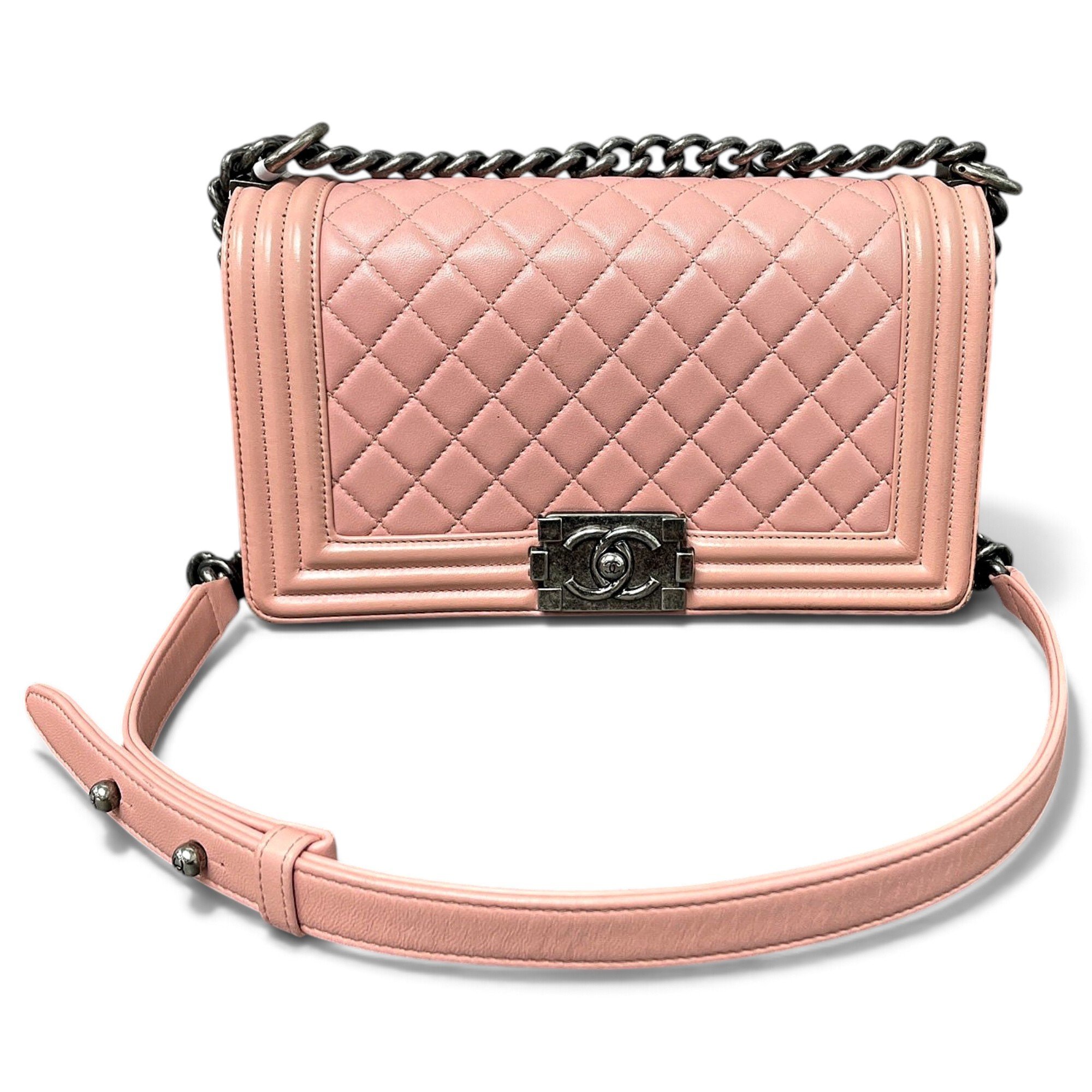 Boy leather crossbody bag