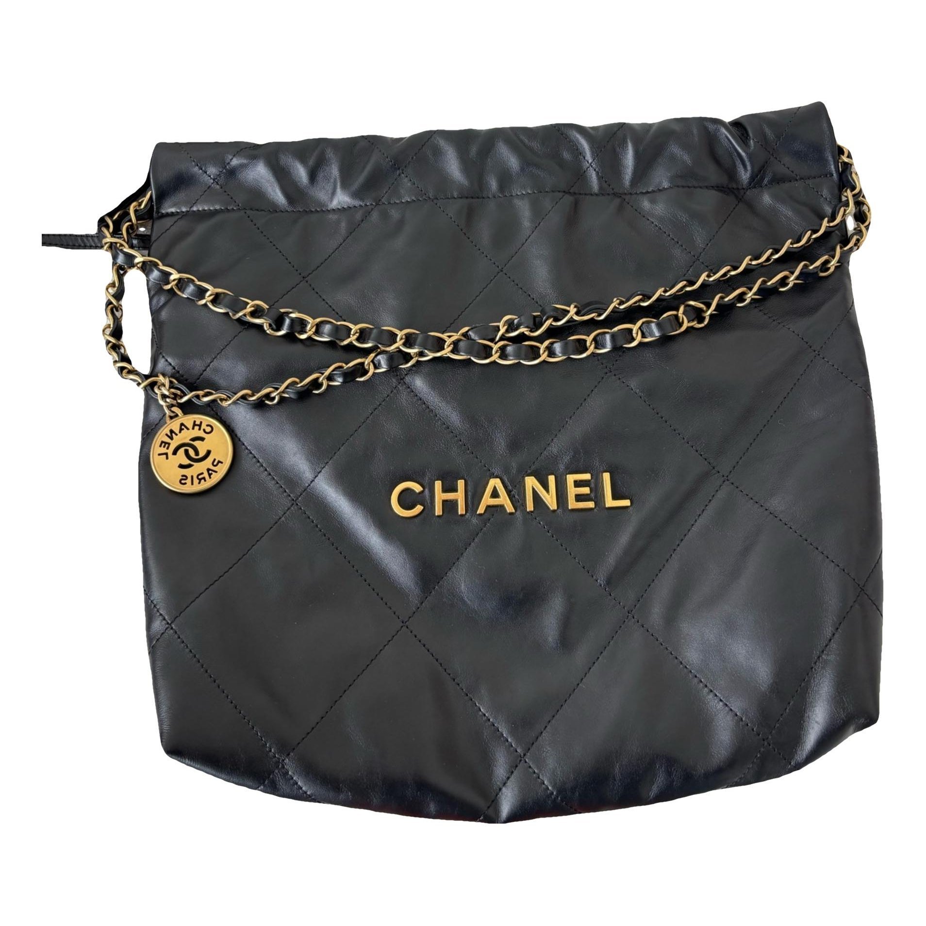 Chanel 22 leather crossbody bag