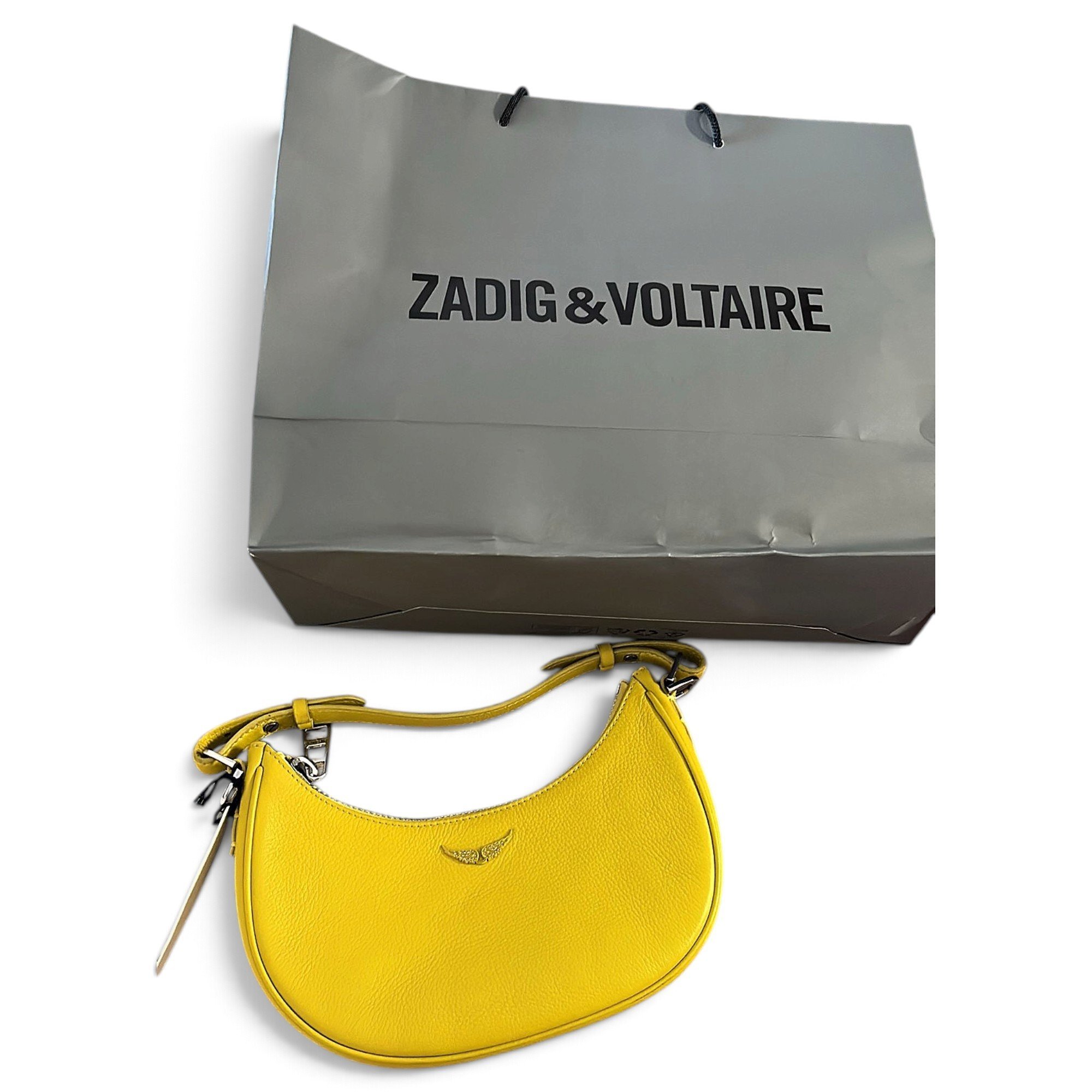 Rock leather crossbody bag