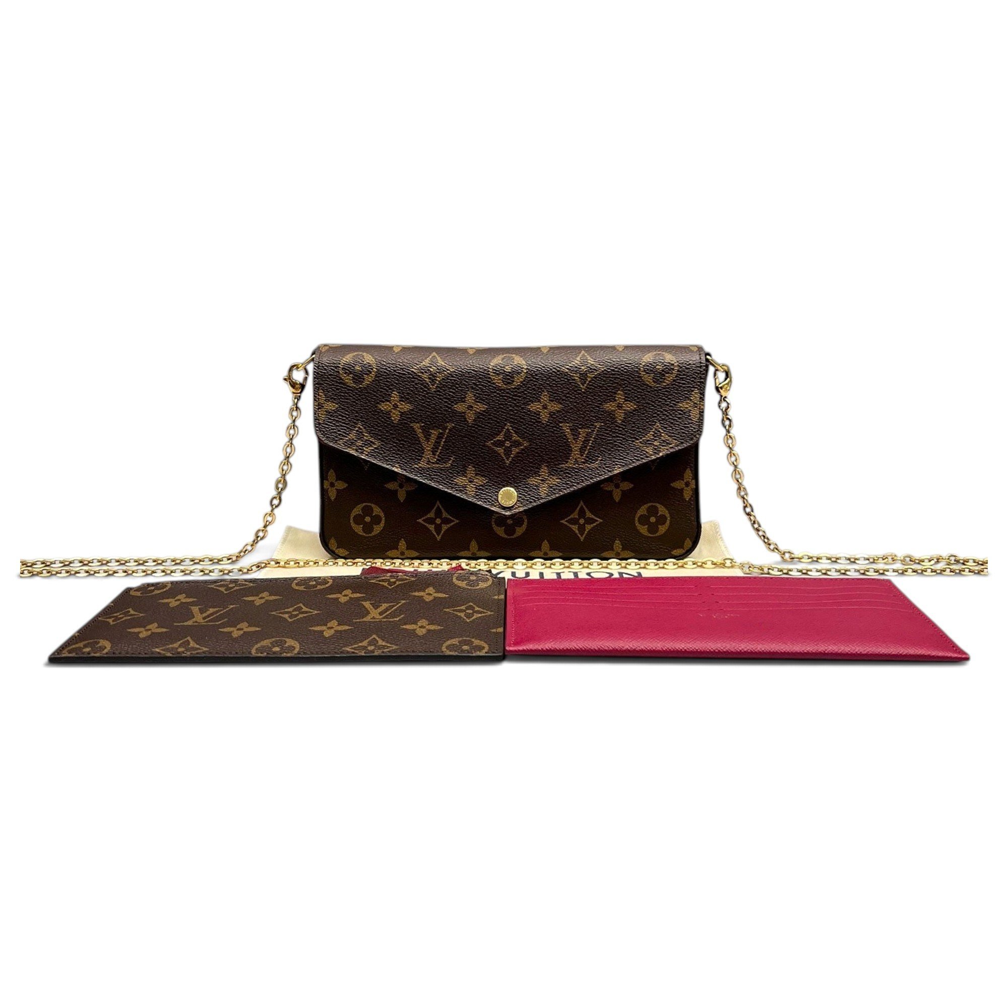 Félicie leather crossbody bag