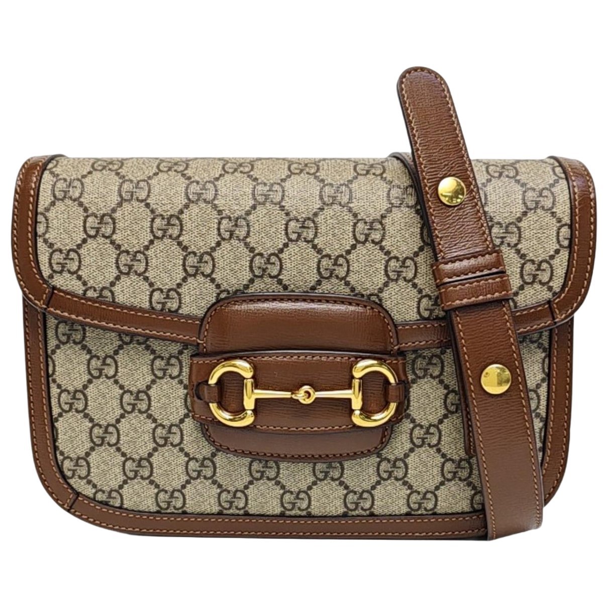 Handle Horsebit 1955 leather handbag