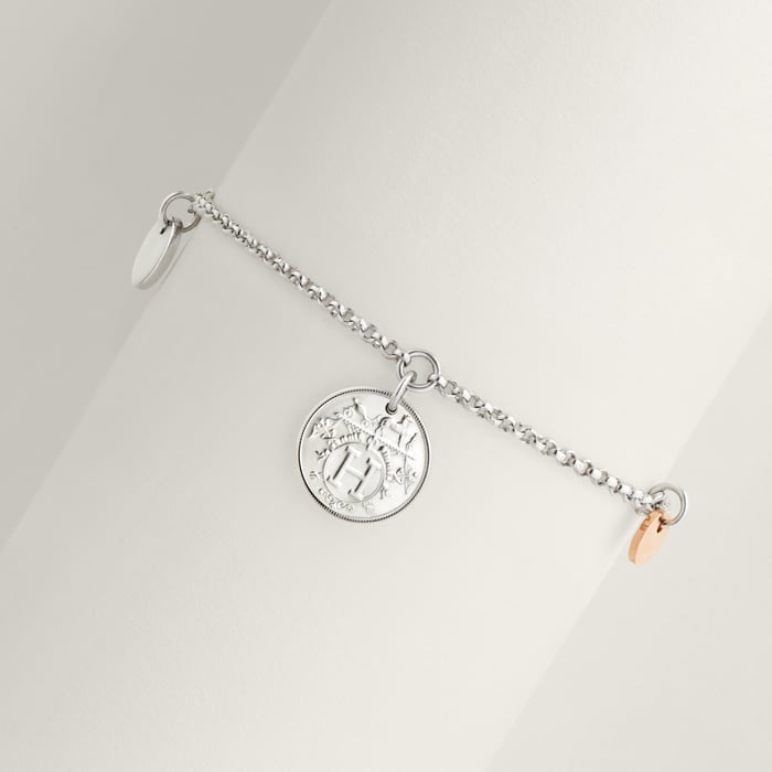 Sans Coloris Hermès Ex-libris Bracelet, Small Model