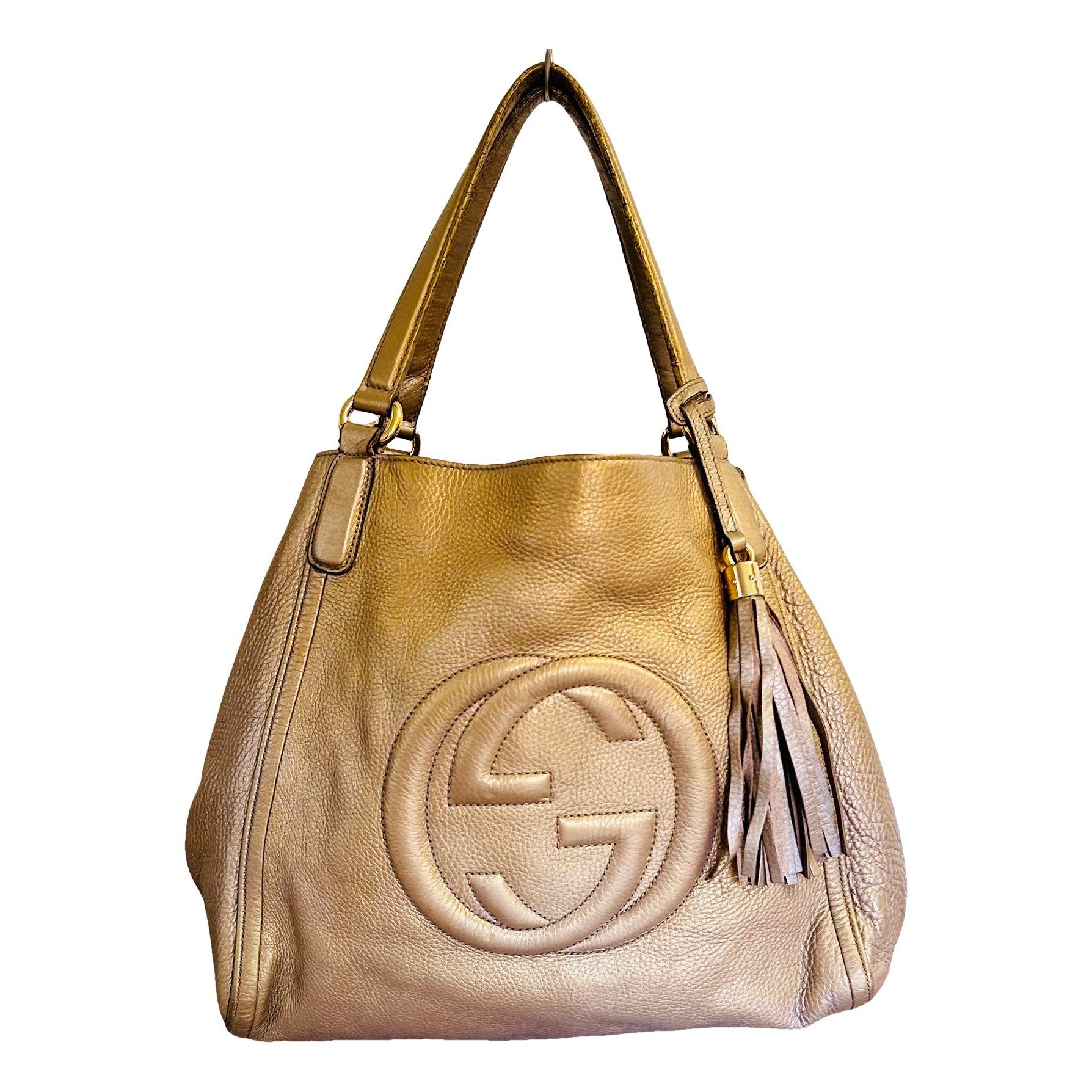 Leather handbag
