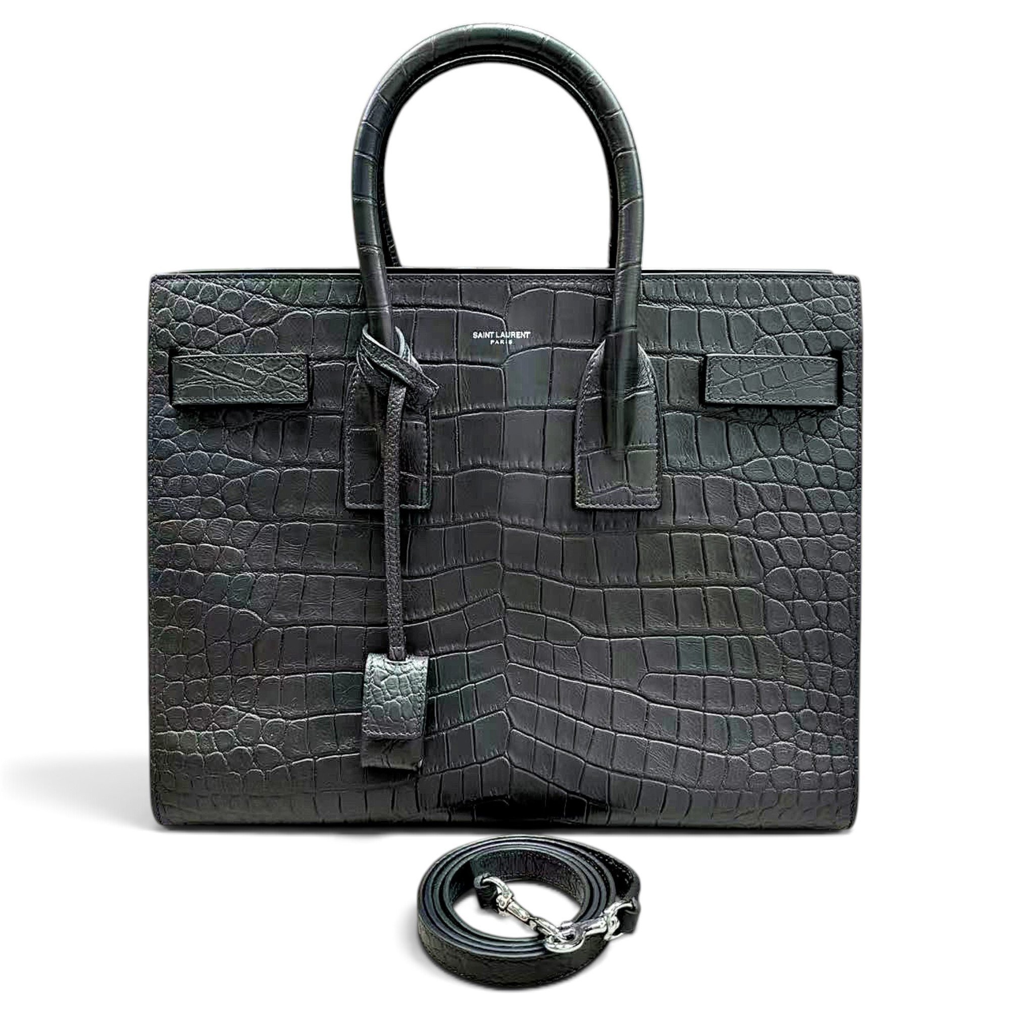 Sac de Jour leather tote