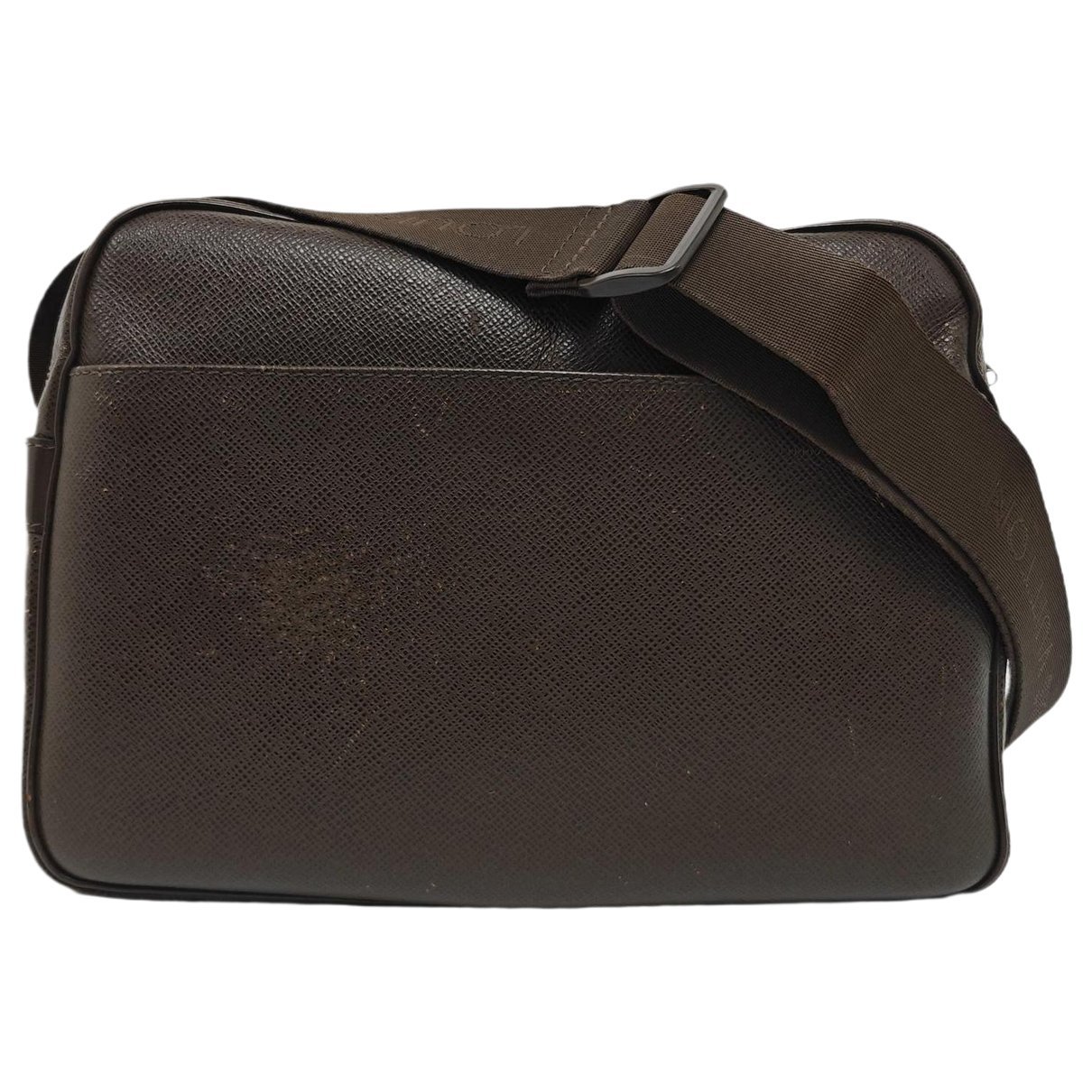 Reporter leather crossbody bag