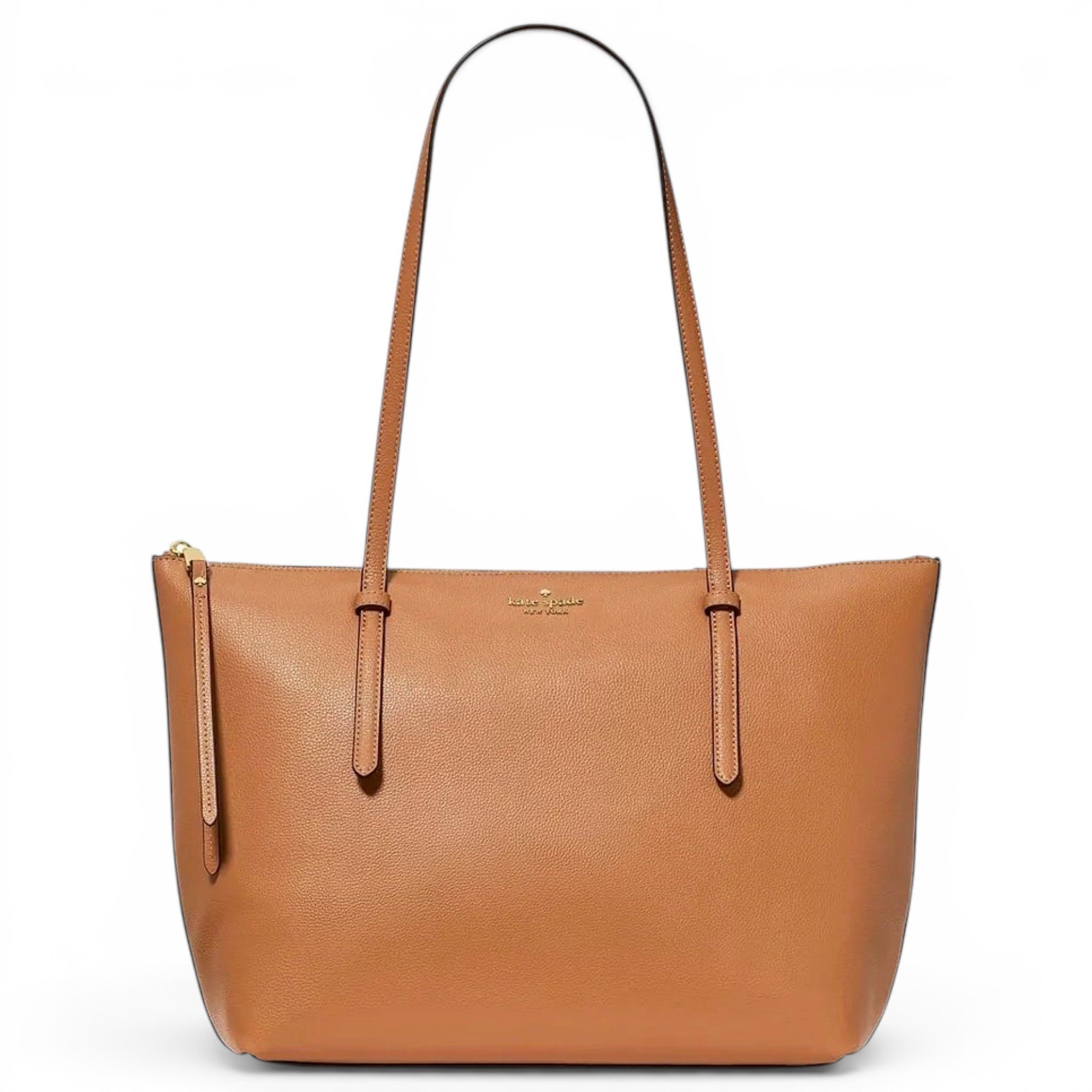 Leather tote