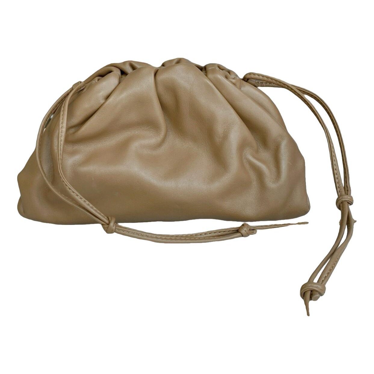 Pouch leather handbag
