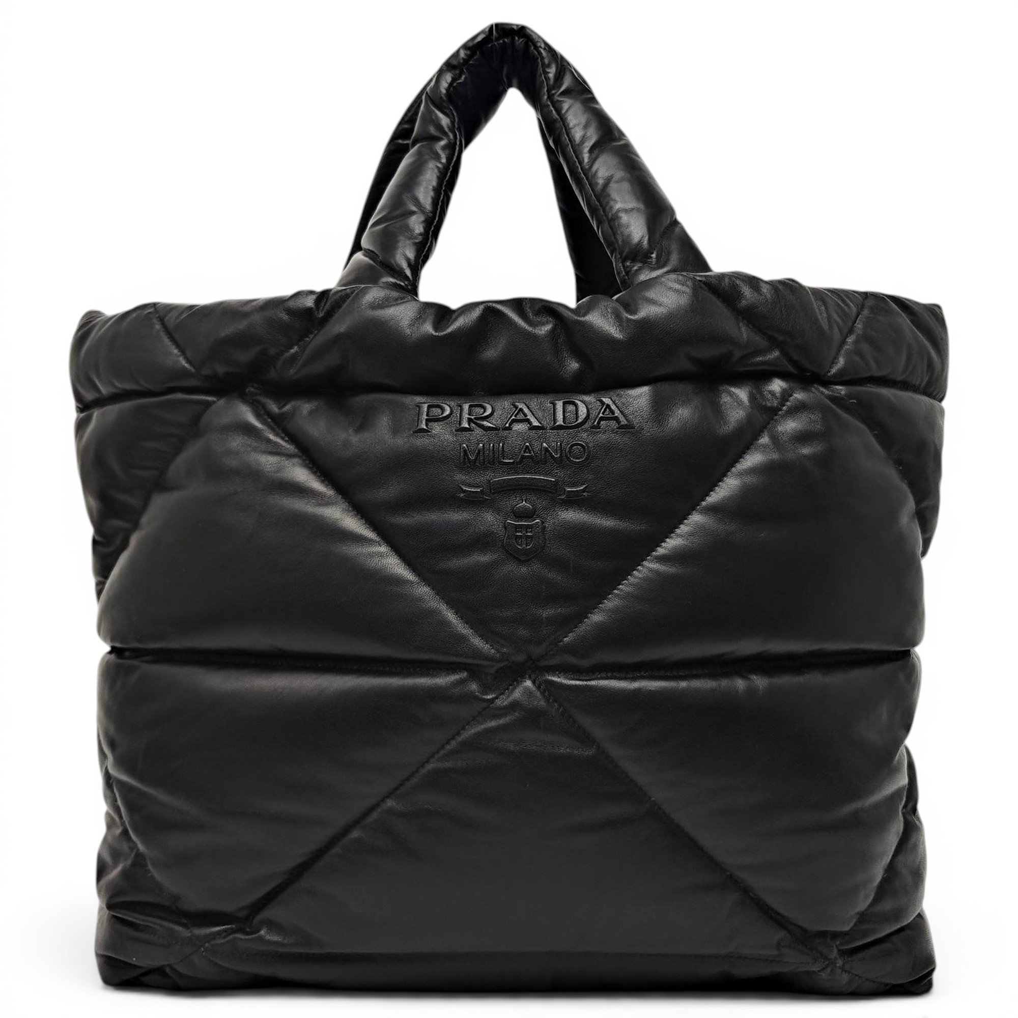 Spectrum leather handbag