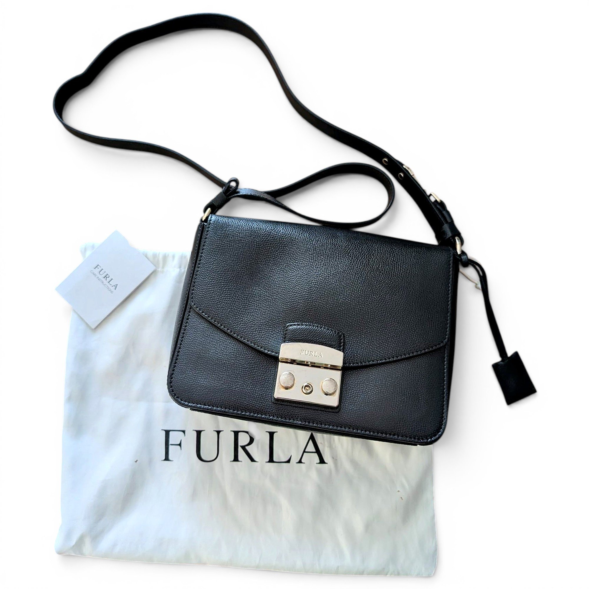 Metropolis leather handbag