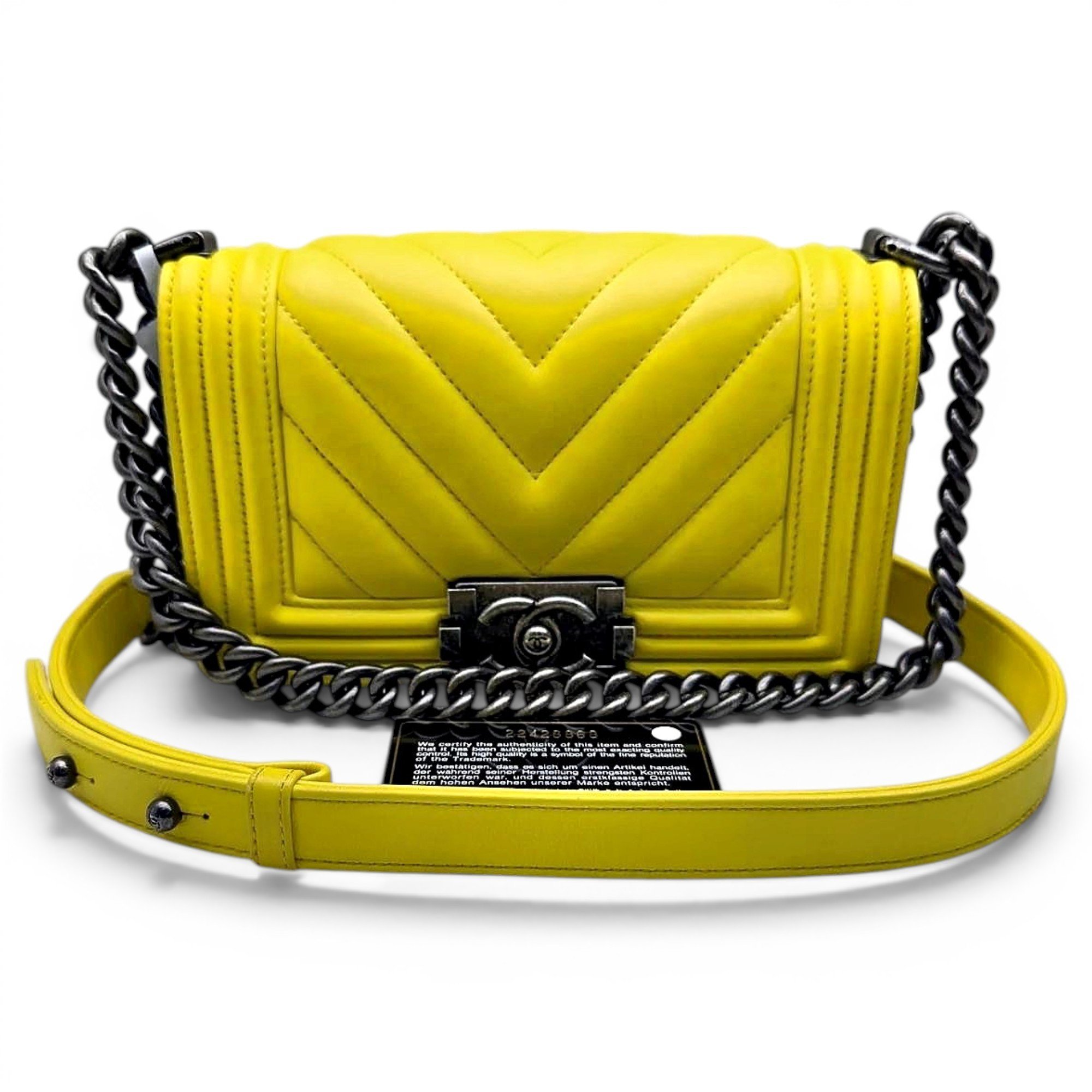 Leather handbag