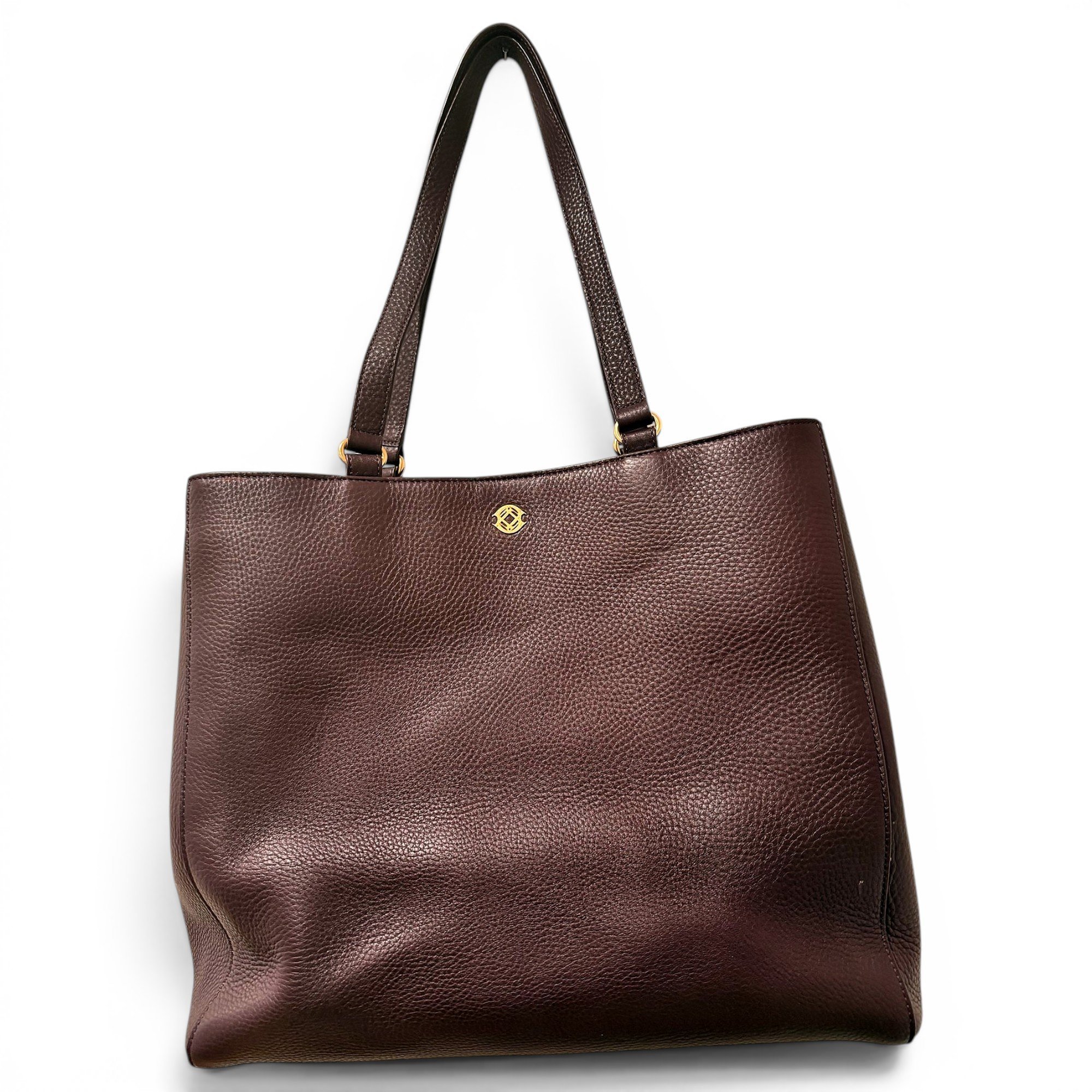 Leather tote