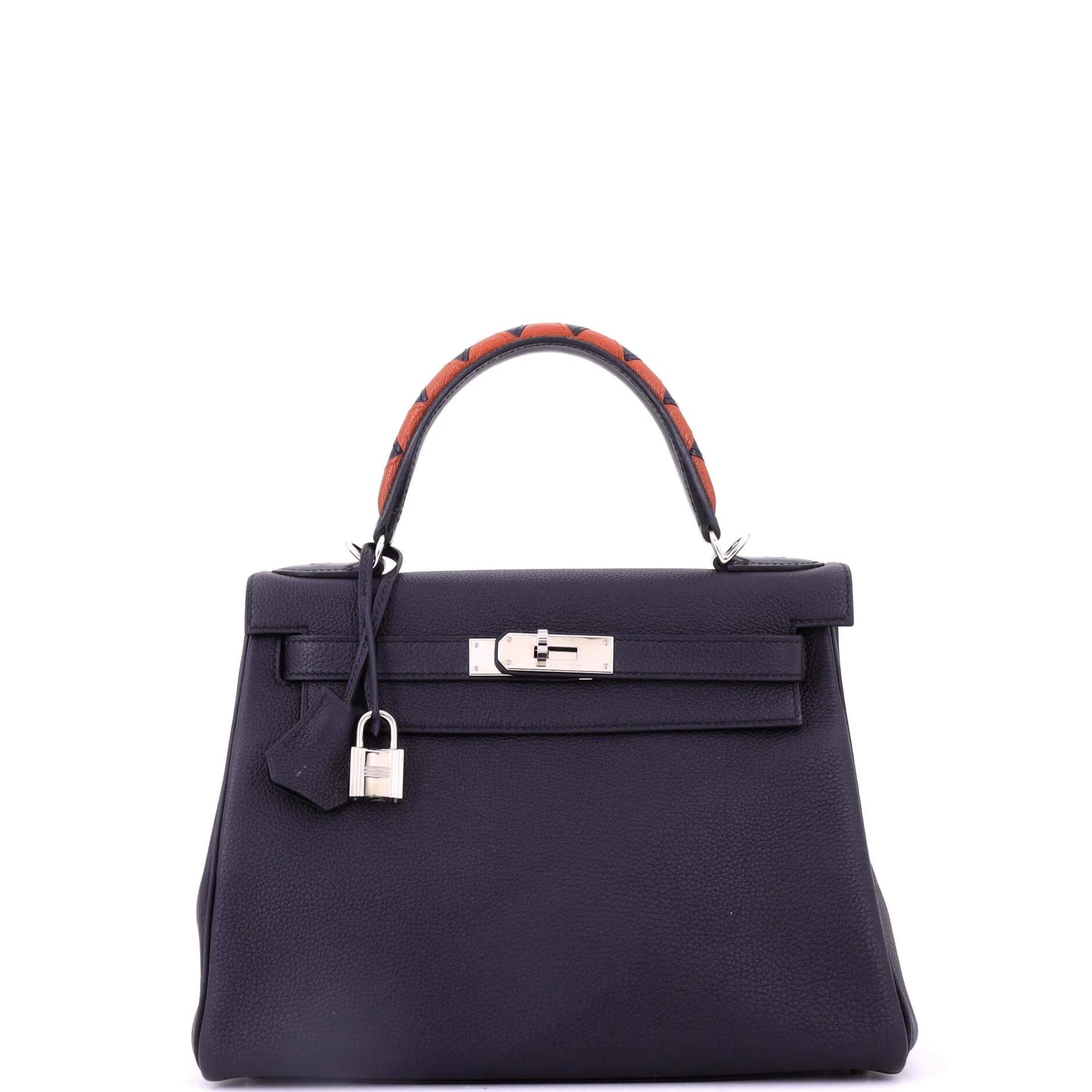 Hermes Kelly 28 Handbag Togo Leather 2017