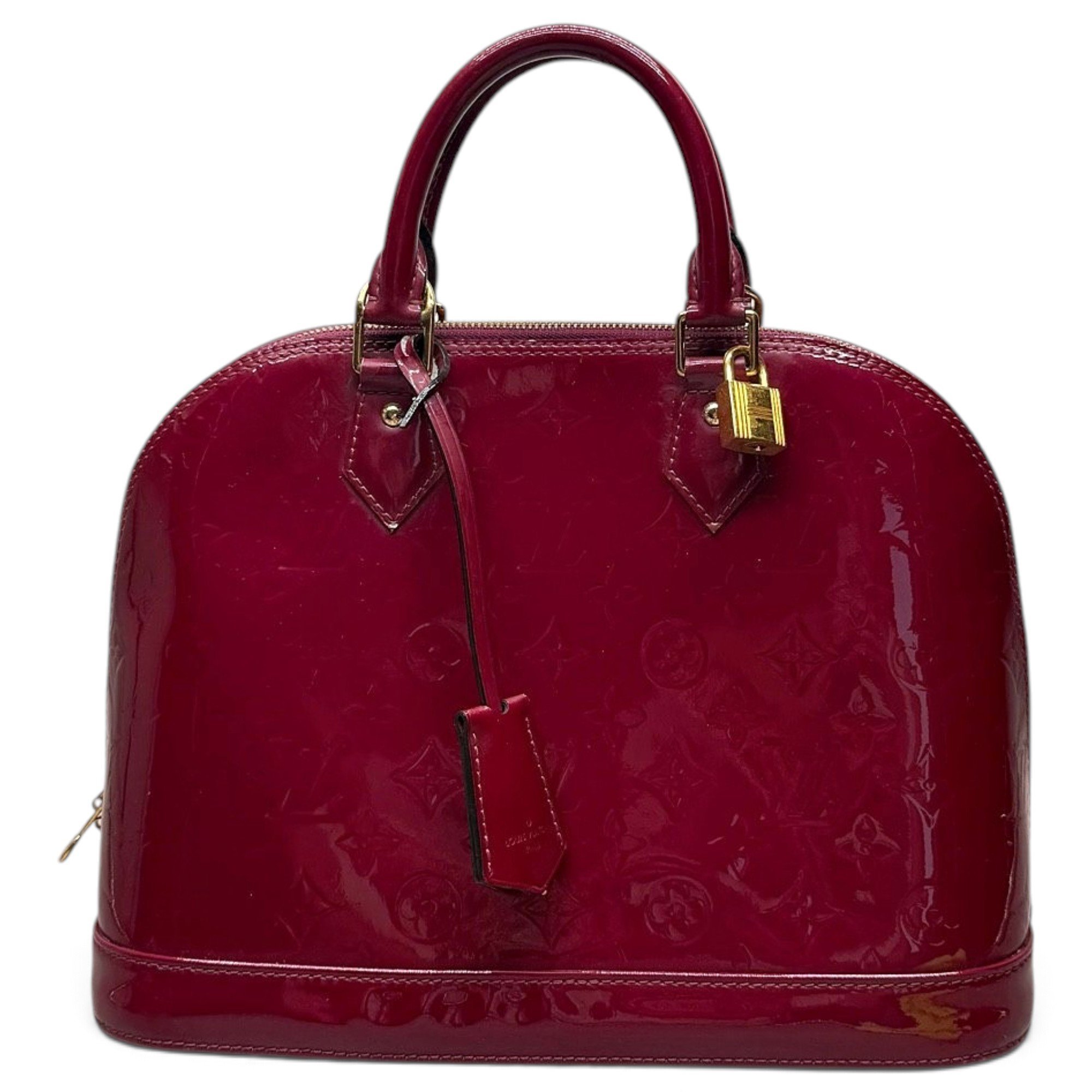 Alma patent leather handbag